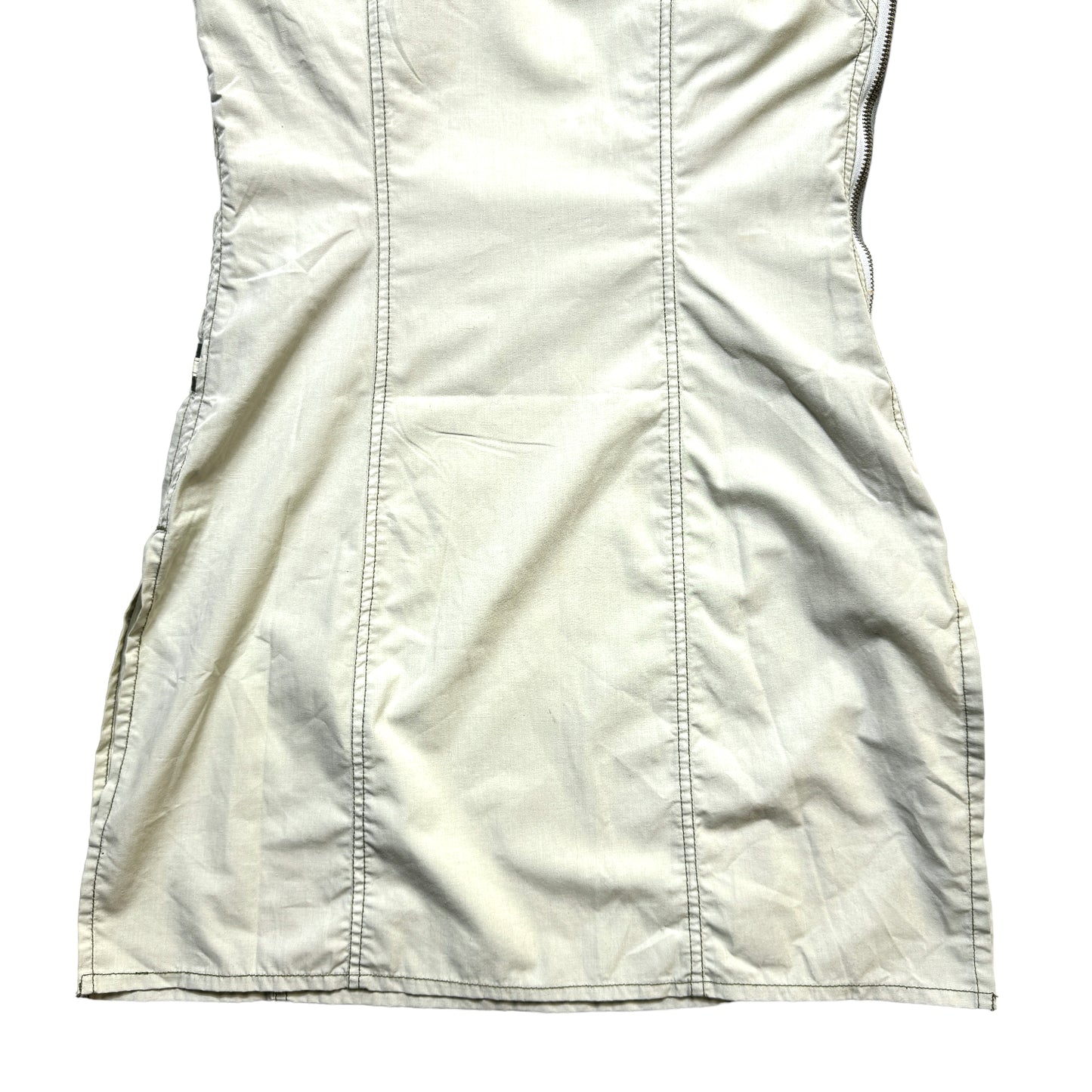 Robe à col haut masque brodé Maharishi du début des années 2000 - Femmes 4-6