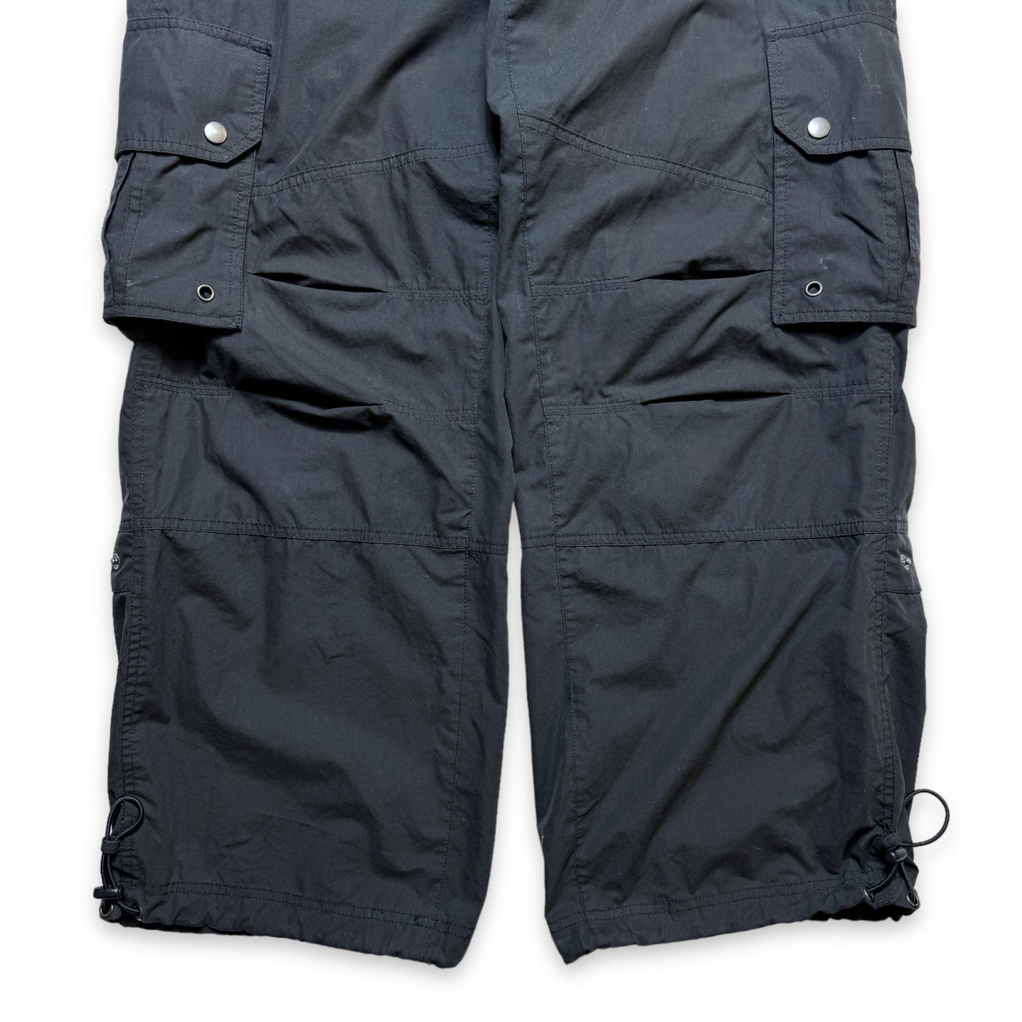 Pantalon cargo Nike Mini Swoosh Shox Jet Black Baggy - Taille 34"