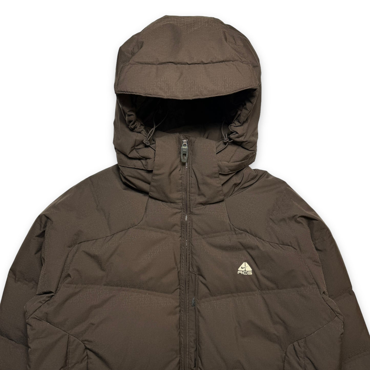 Nike ACG Chocolate Brown Puffer Jacket - Extra Large