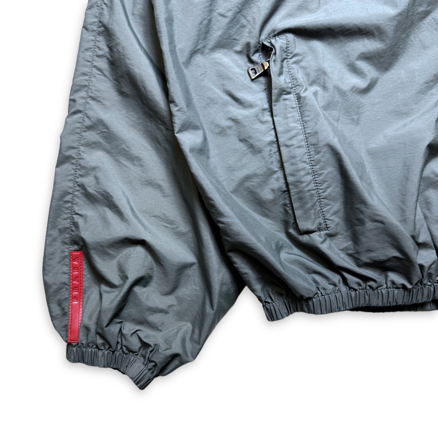 Veste bomber légère Prada Sport du début des années 2000 - Large / Extra Large