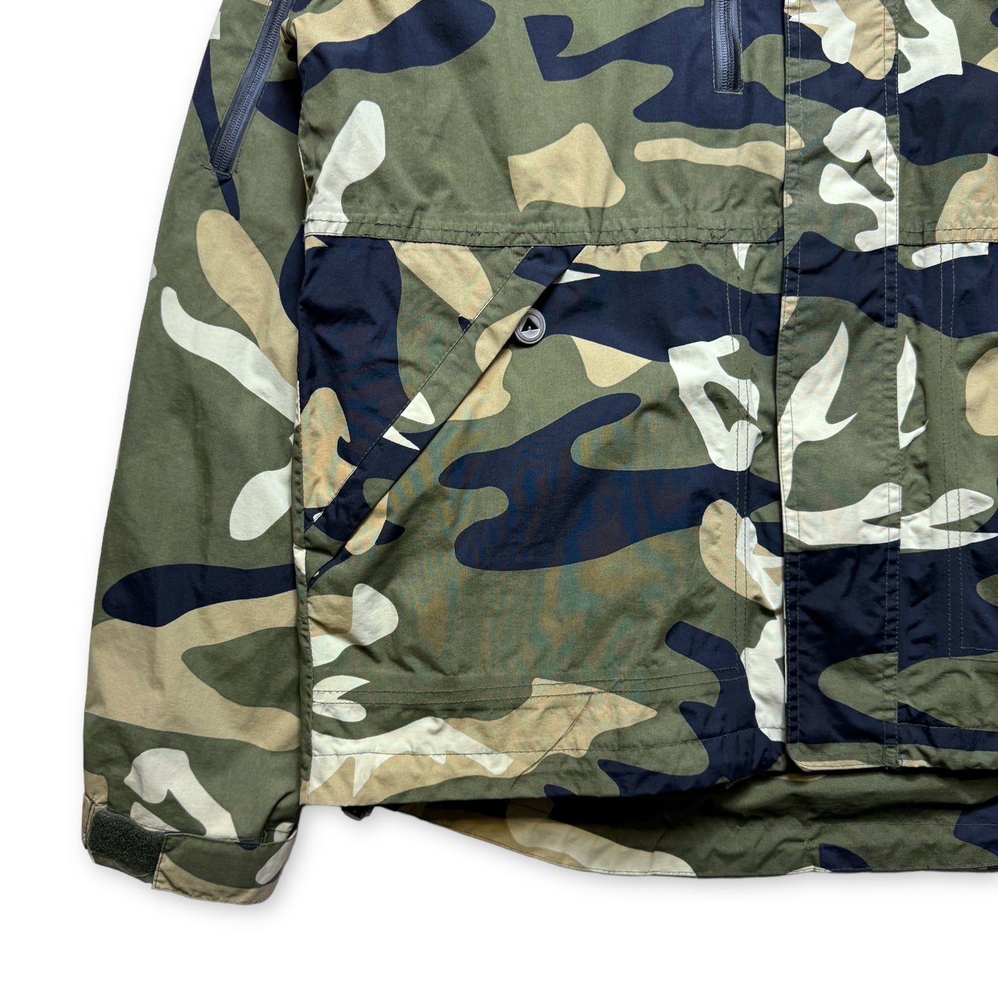Early 2000's Airwalk Full Zip Face Mask Camo Jacket - Large / Extra Large
