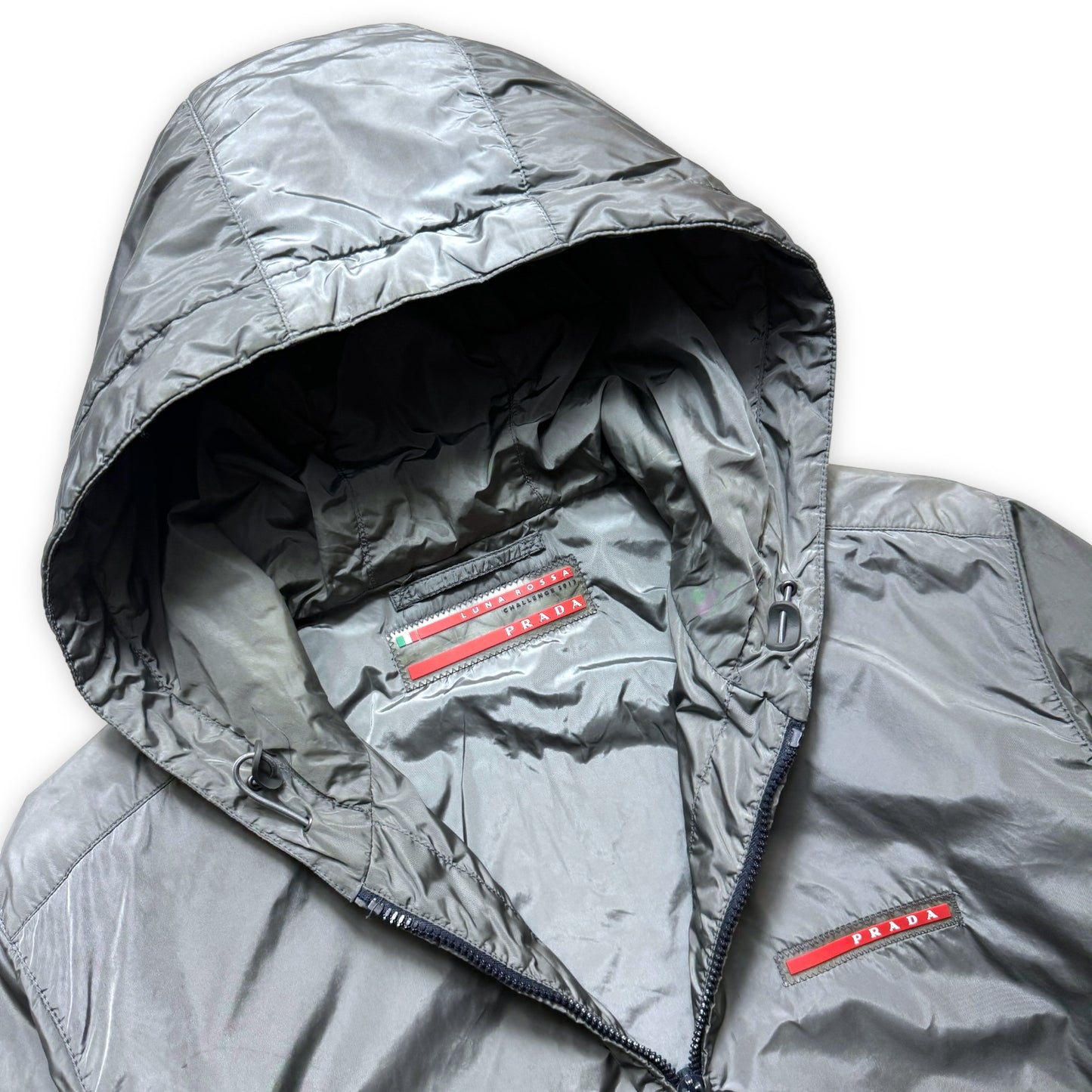 Prada Luna Rossa 2013 Padded Nylon Jacket - Medium / Large