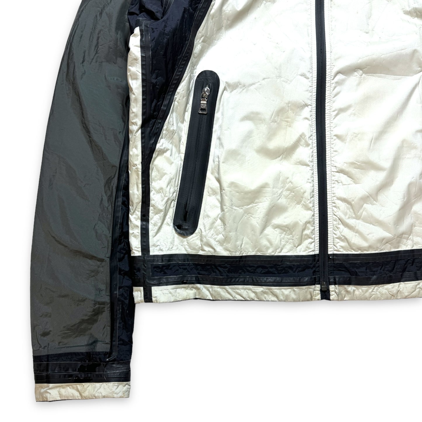 Prada Sport Reversible 2in1 Taped Seam Harrington Jacket - Medium