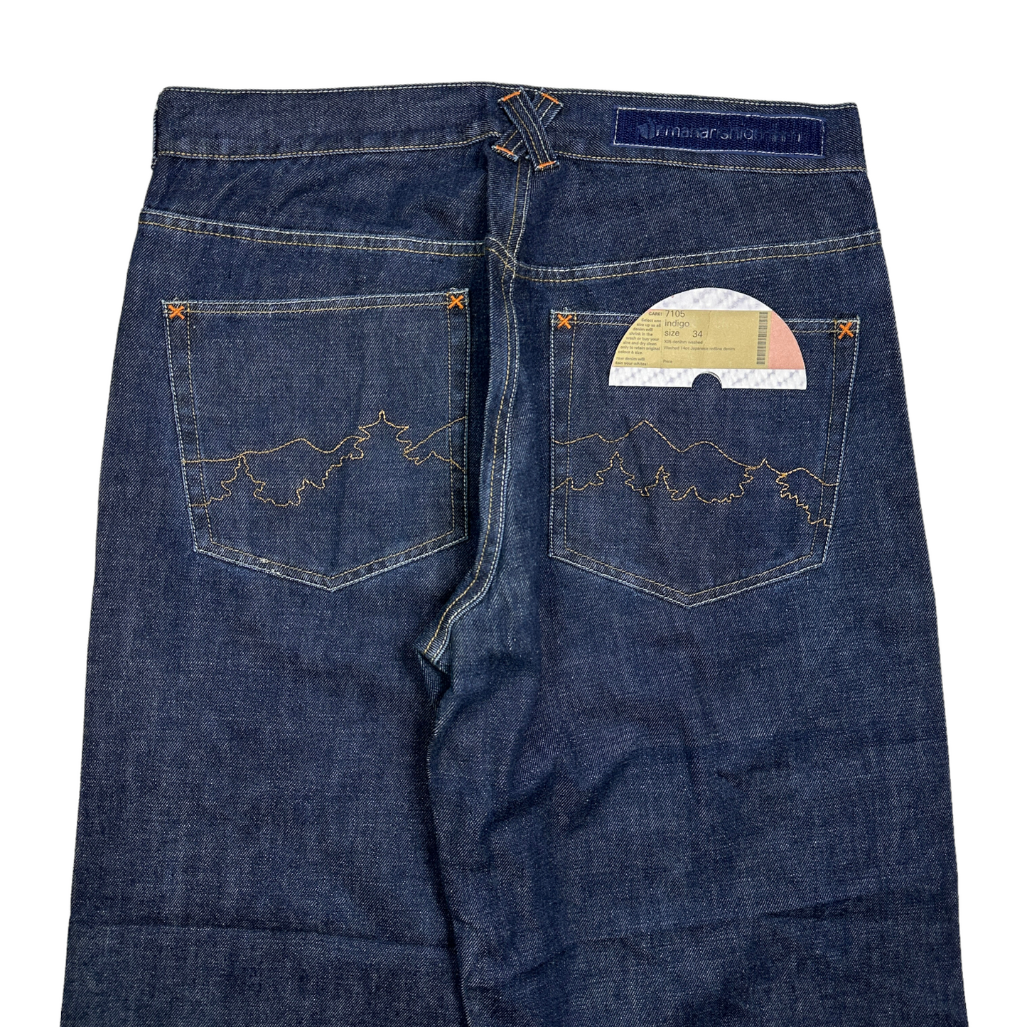 Early 2000's Maharishi Baggy Washed 14oz Japanese Redline Denim Jeans - Multiple Sizes