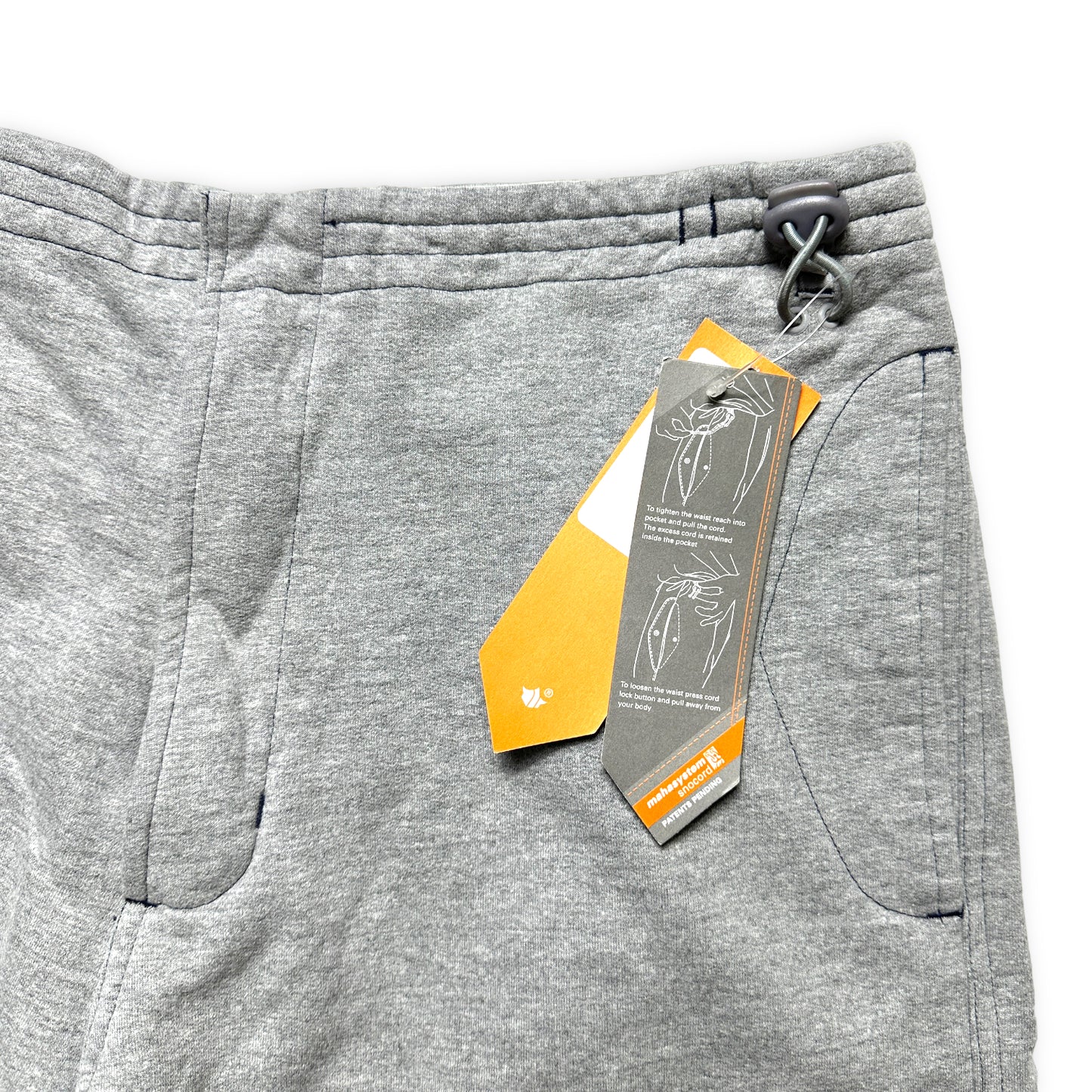 Maharishi Light Grey Jogger Shorts - 34" Waist