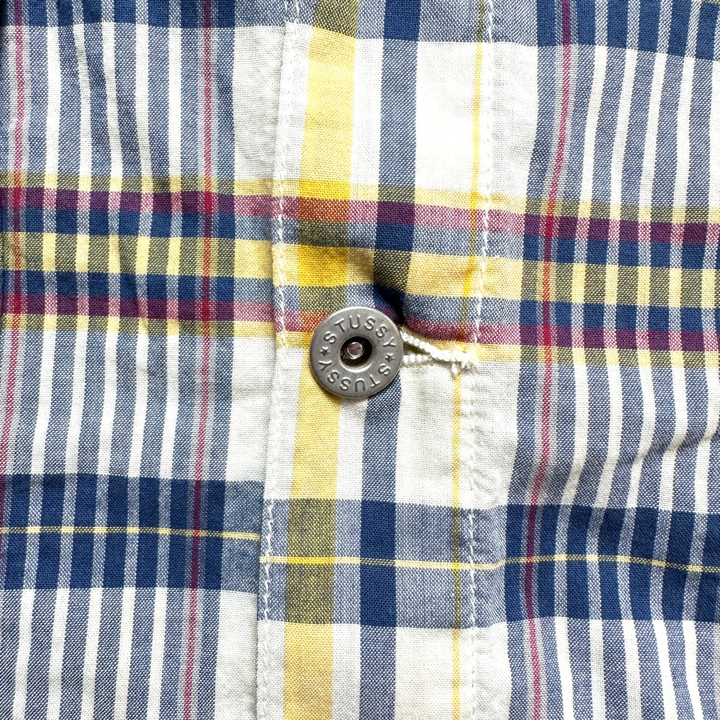 Early 2000's Stüssy Plaid Jacket - Medium