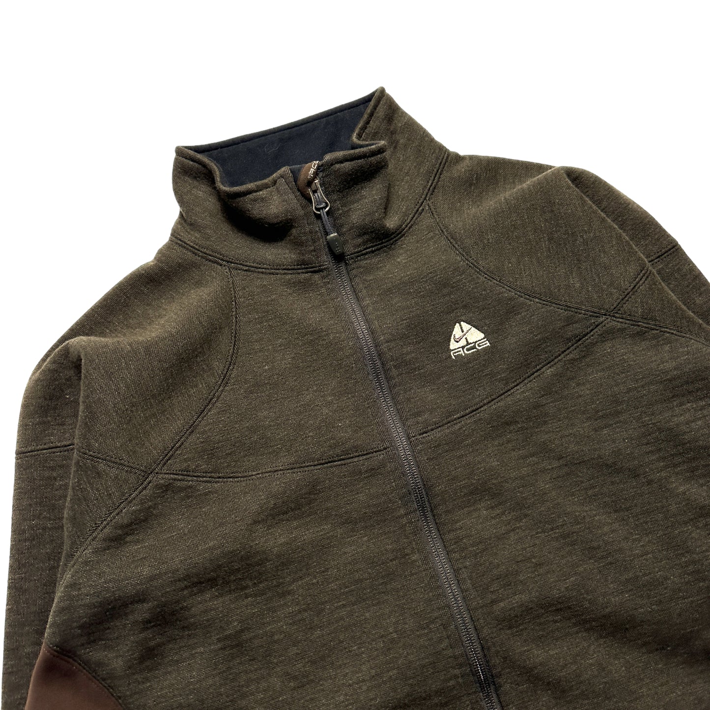 Nike ACG Brown Panelled Track Jacket - Medium