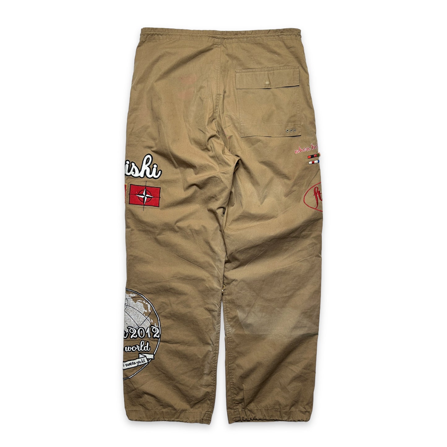 Maharishi World Tour Snopants fortement brodés - Grand