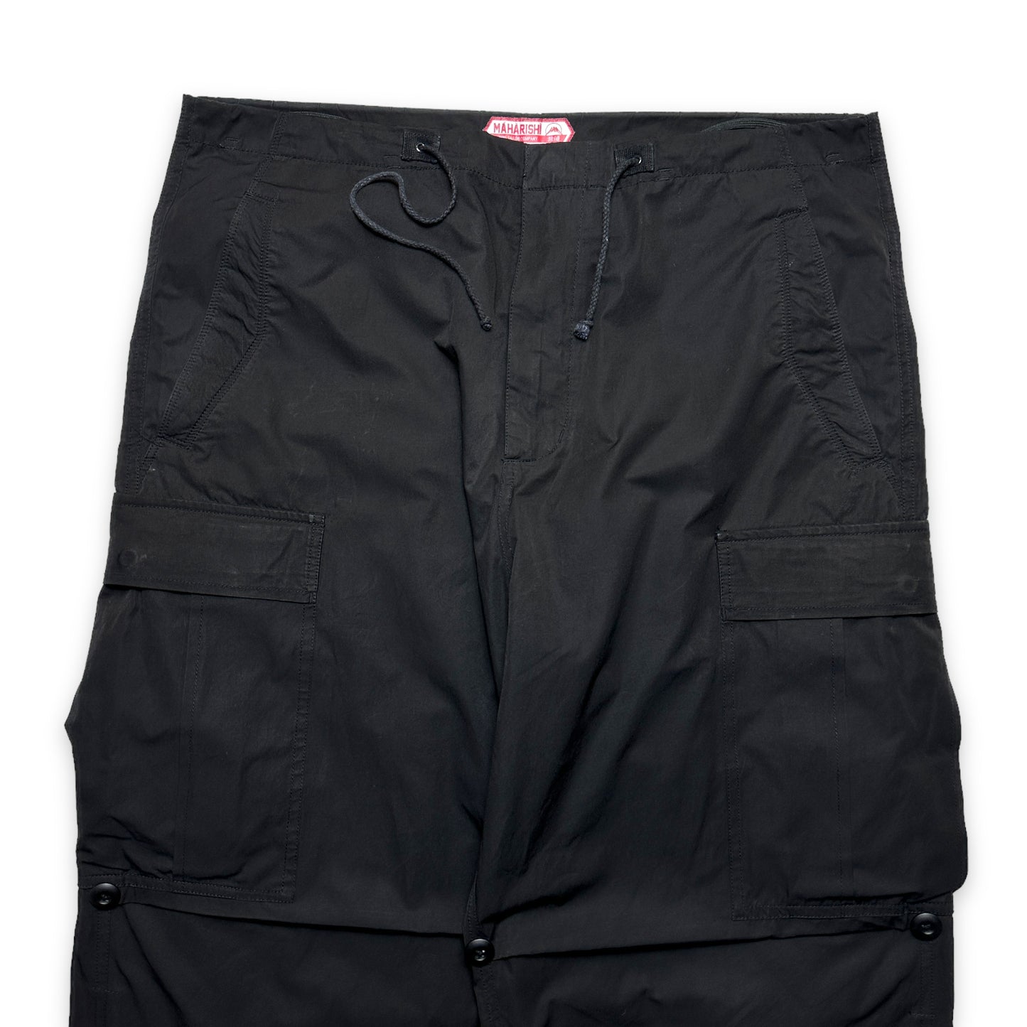 Maharishi Black Baggy Cargo Pant - Large