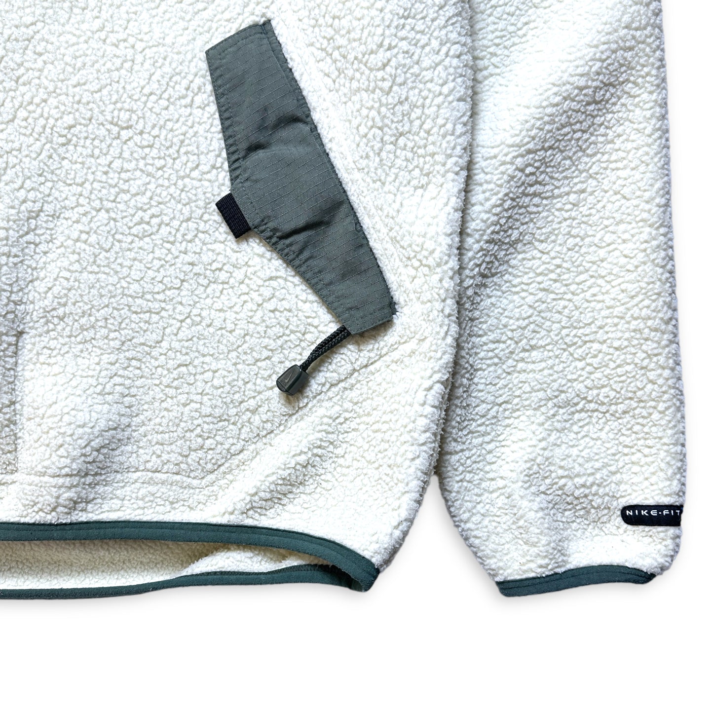 Late 90's Nike ACG Cream Sherpa Fleece - Large / Extra Large