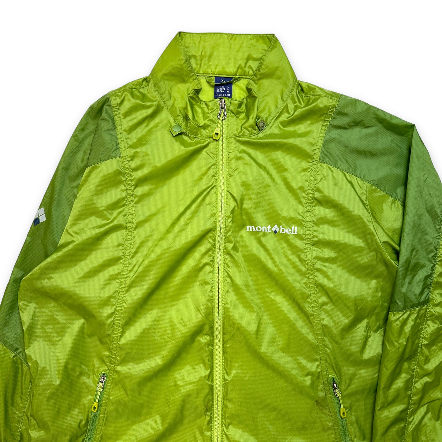 Veste Montbell Vert Lime Shell - Moyen / Grand