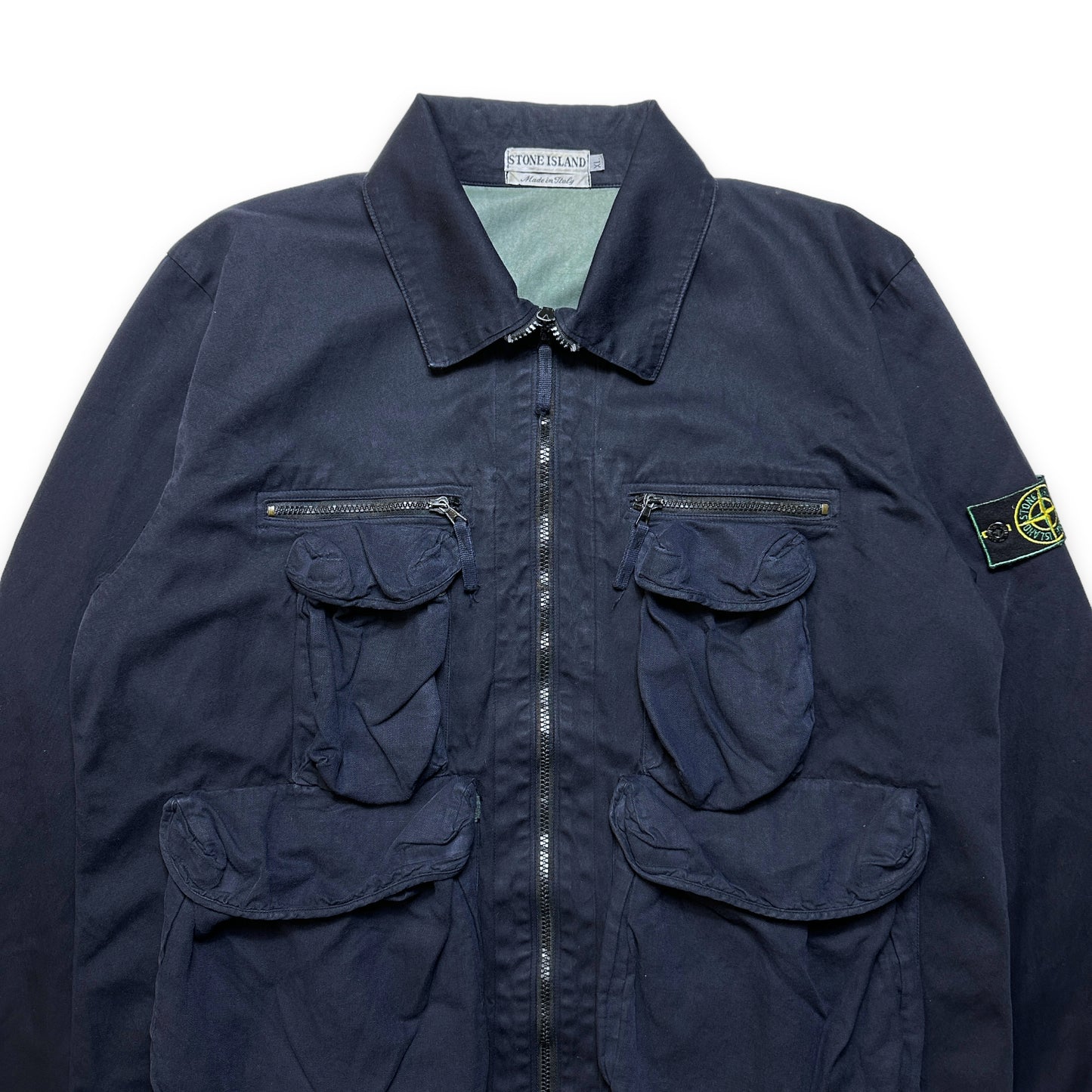 SS95’ Stone Island Midnight Navy Multi Pocket Jacket - Extra Large
