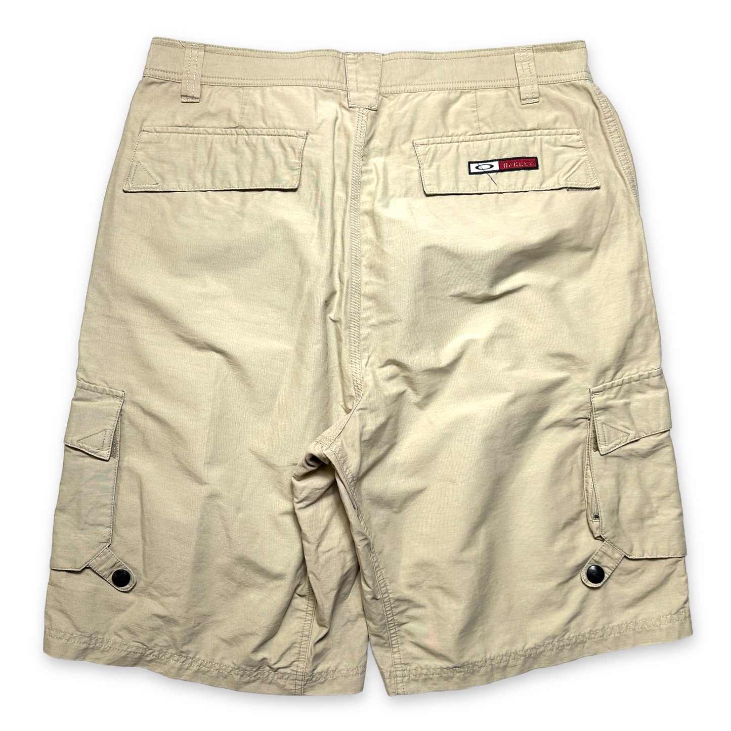 Oakley Beige Cargo Shorts - 36" Waist