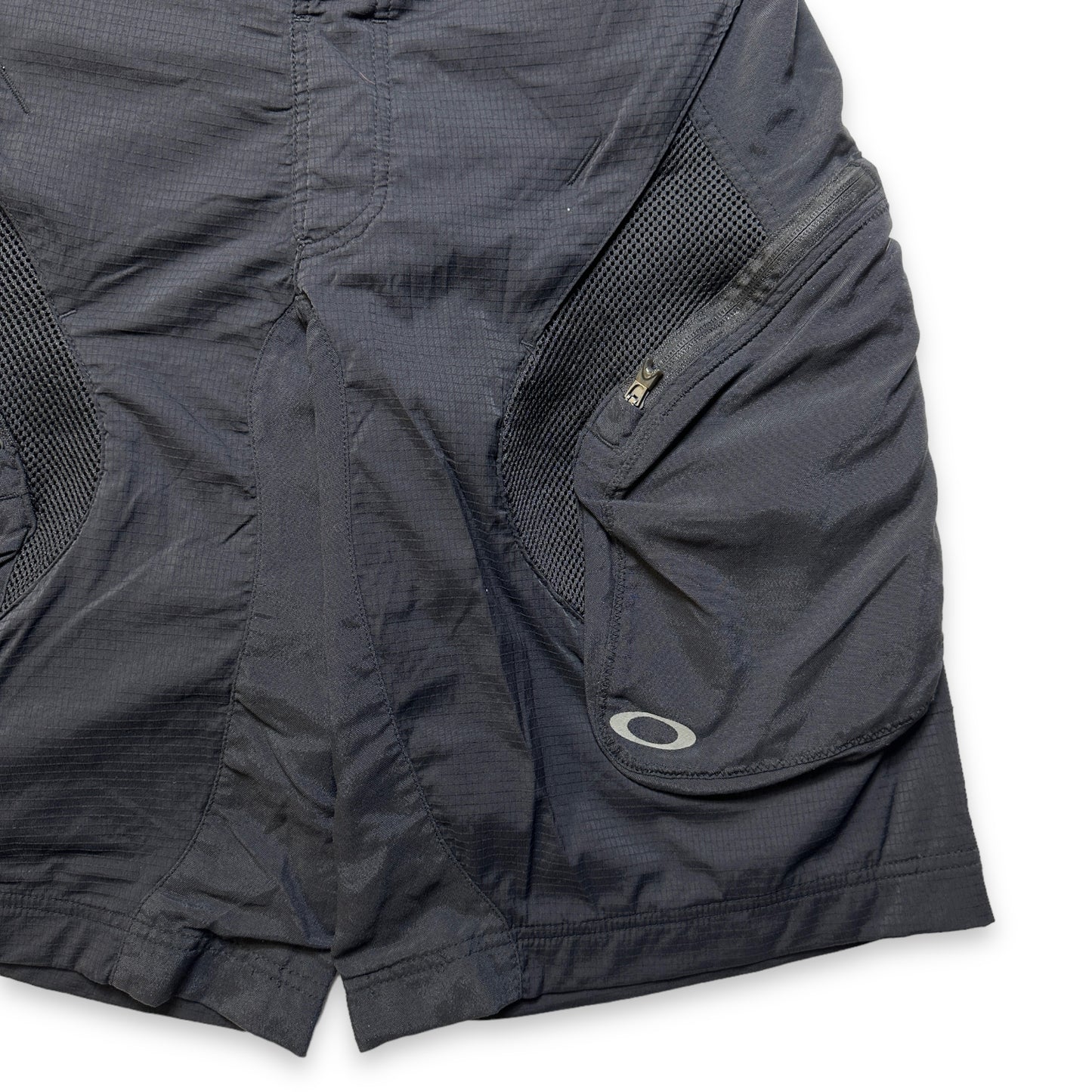 Oakley Jet Black Ventilated Shorts - Medium