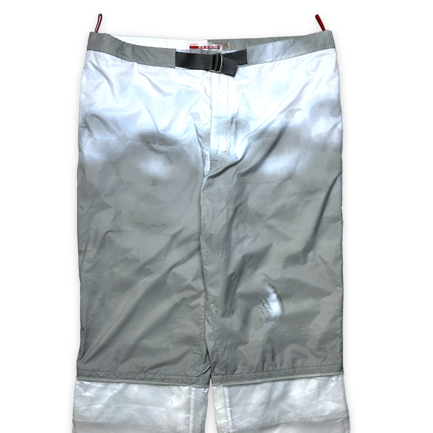 Pantalon convertible 2 en 1 Prada Sport Grey Cloud SS00 - Petit