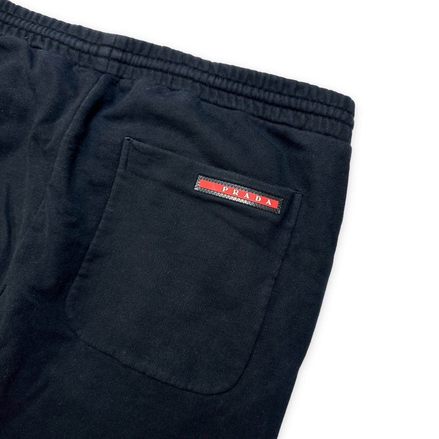 Pantalon de survêtement Prada Jet Black - Taille 34"