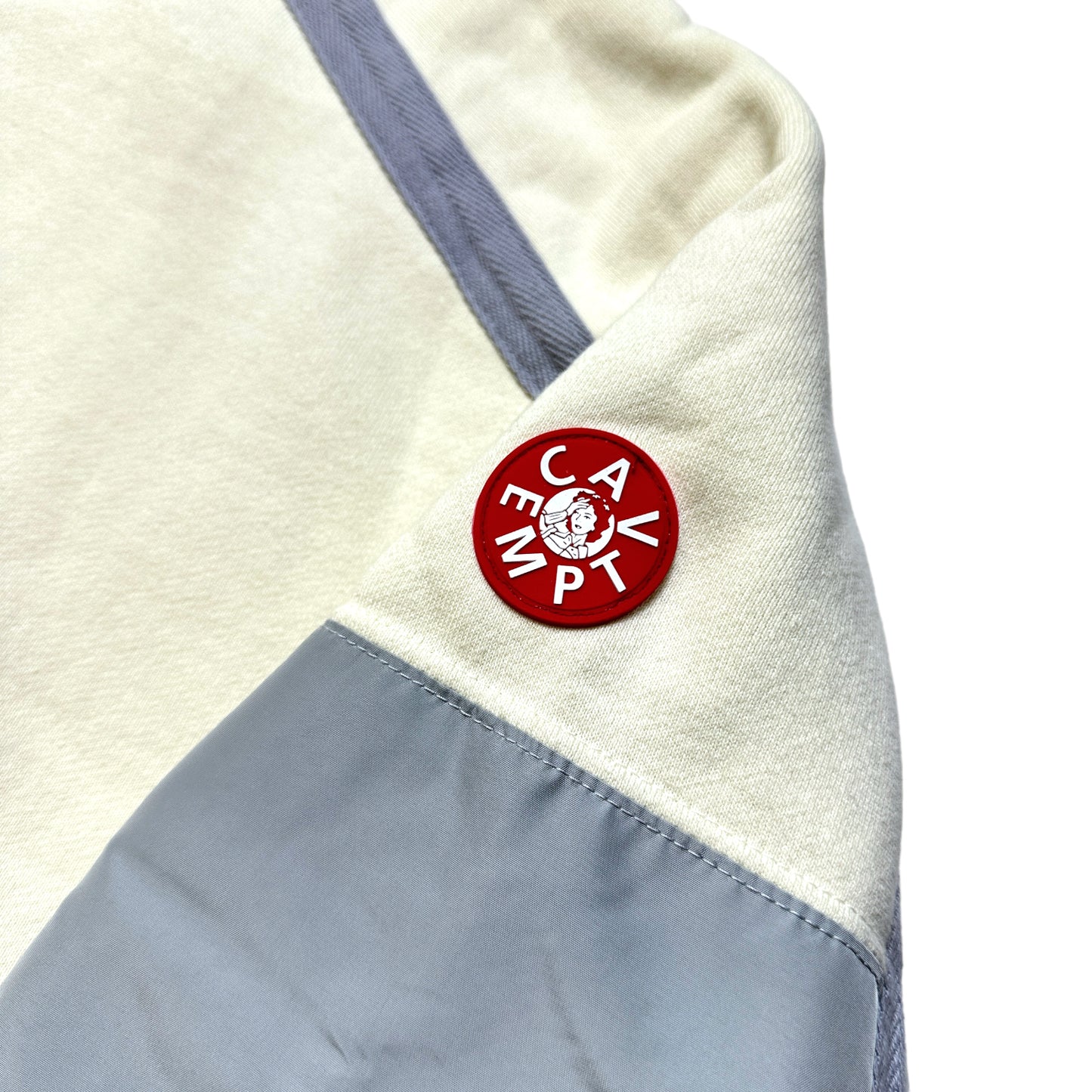 Cav Empt オーバーサイズ オフホワイト ジップ ジャケット - L / Extra L