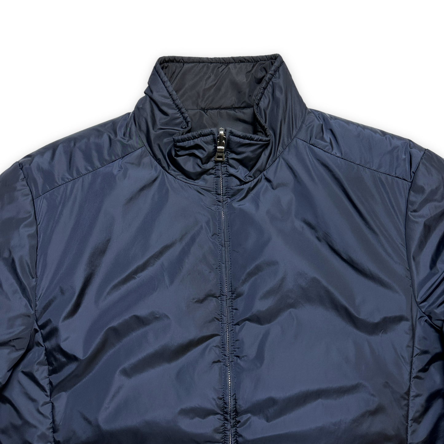 Prada Linea Rossa Veste matelassée réversible minuit marine/noir - Grand / Extra Large