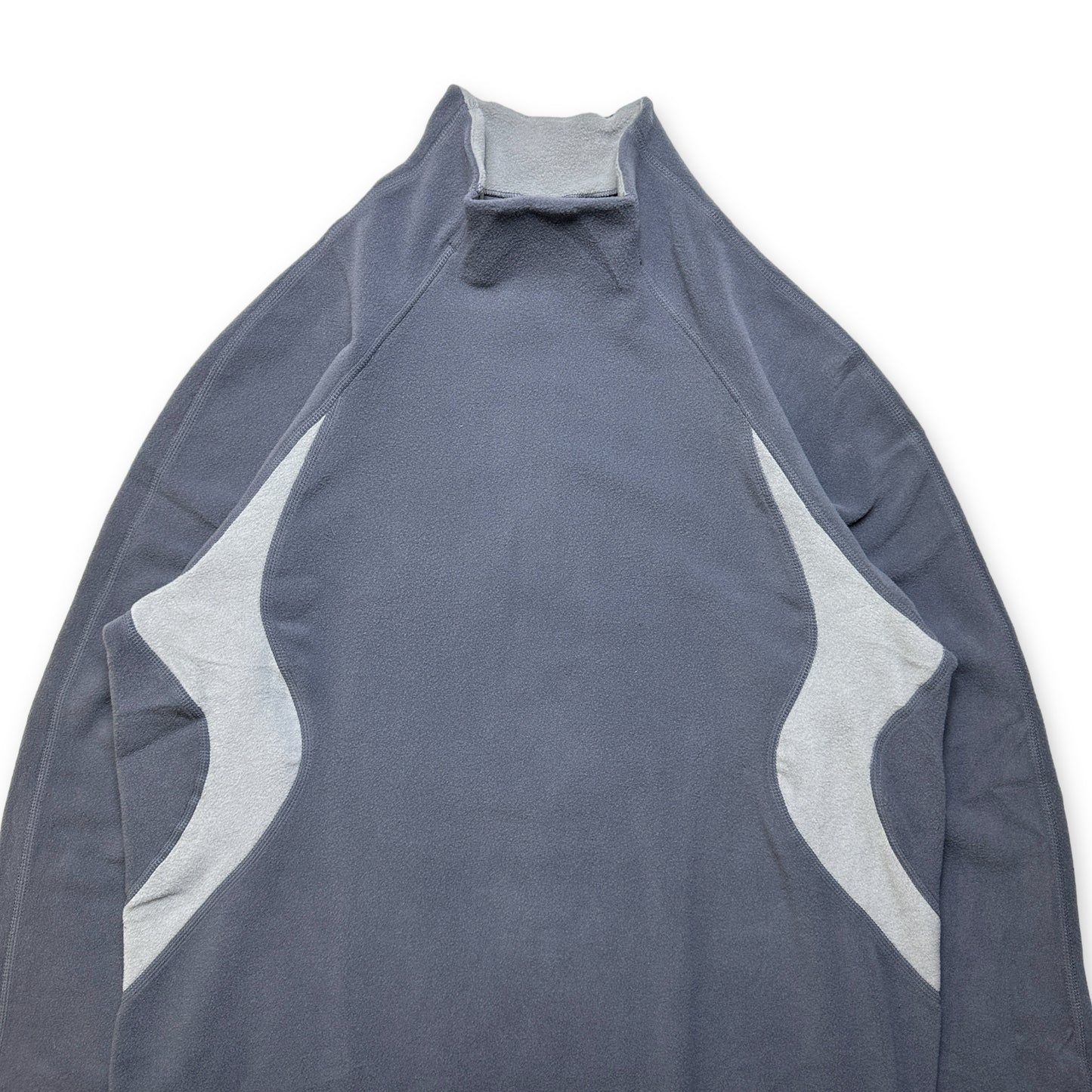 Nike 01 Code 'Skin Under Unit' Panelled Mock Neck Fleece