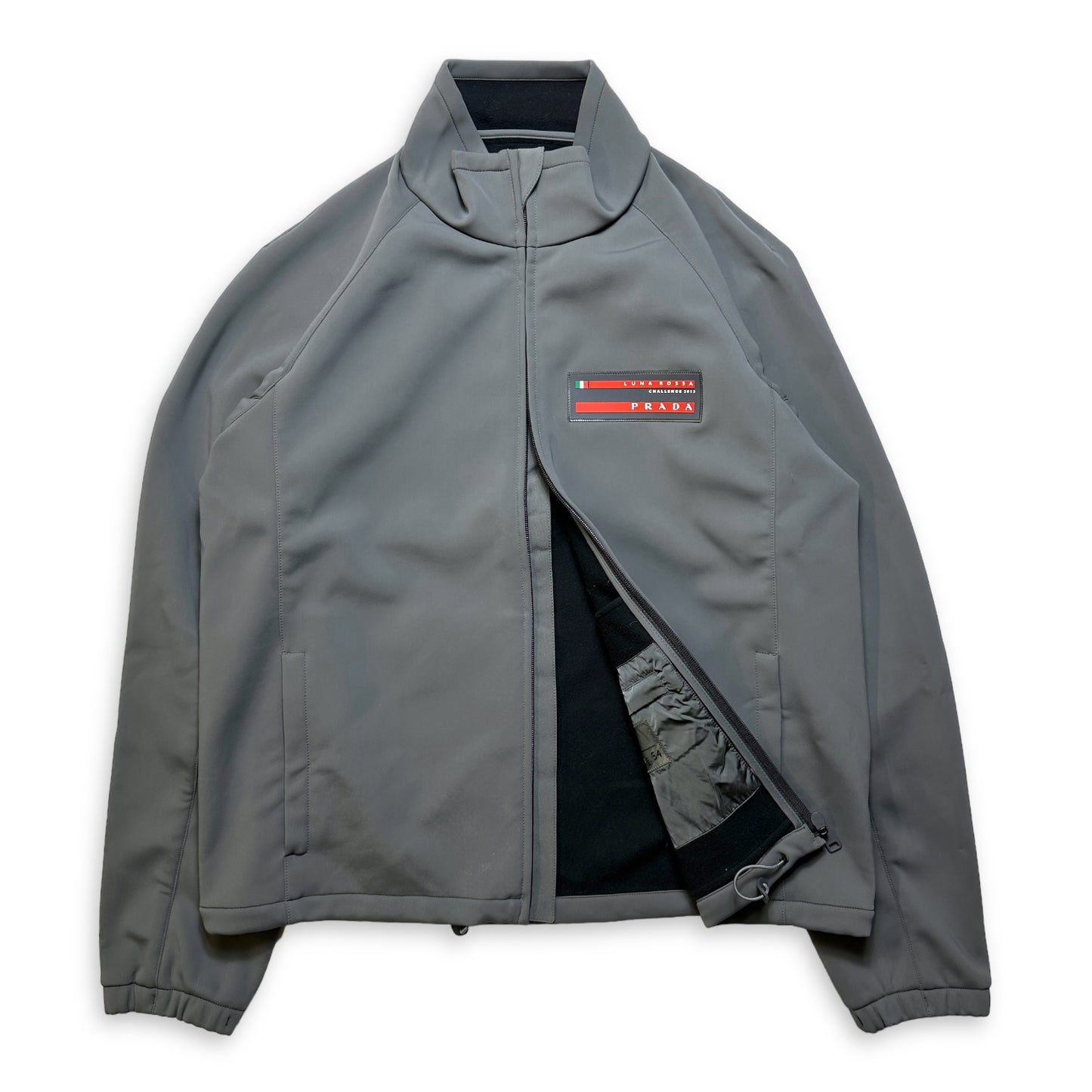 Prada Luna Rossa 2013 Padded Slate Grey Jacket - Extra Large