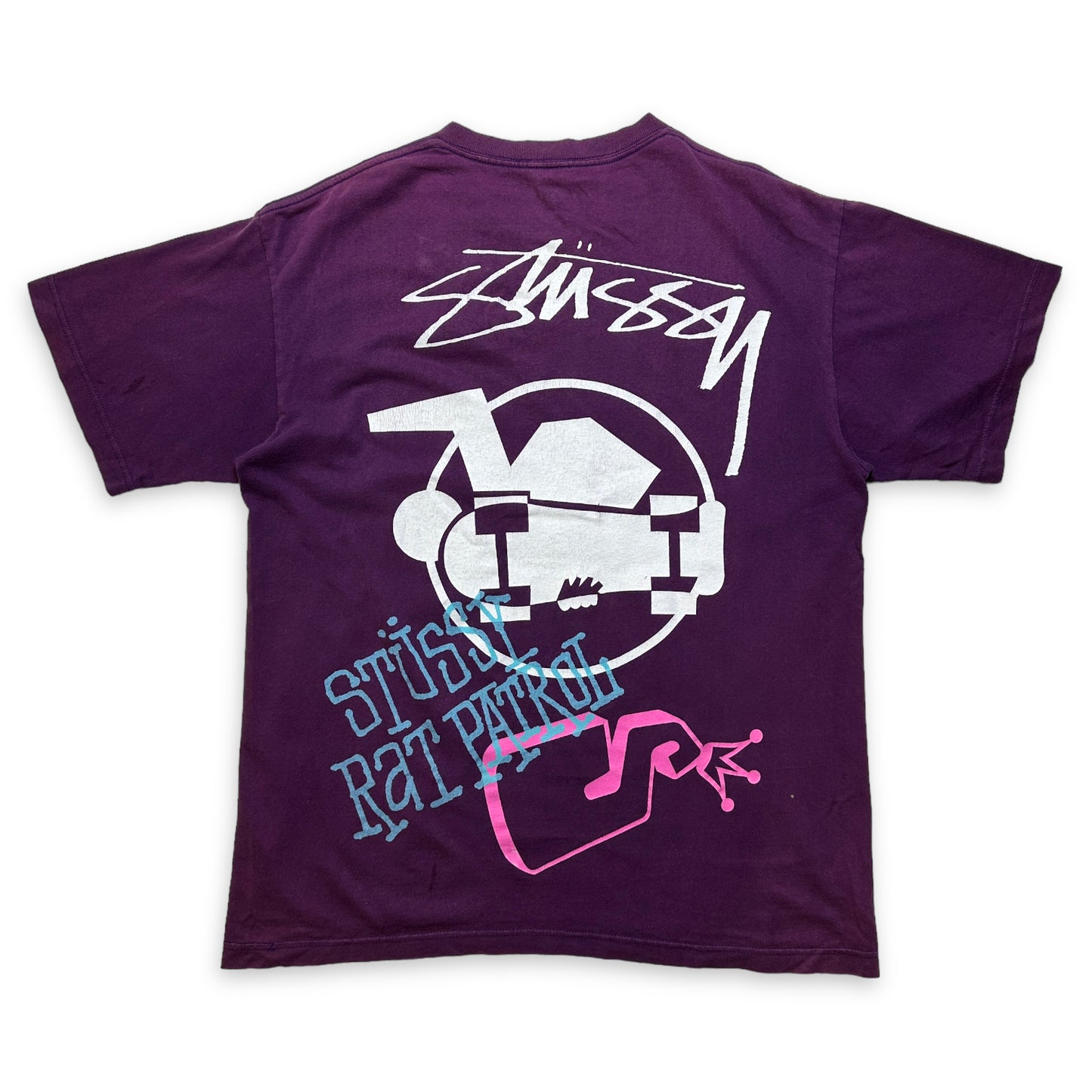 2000 年代初頭 Stüssy Rat Patrol T シャツ - L