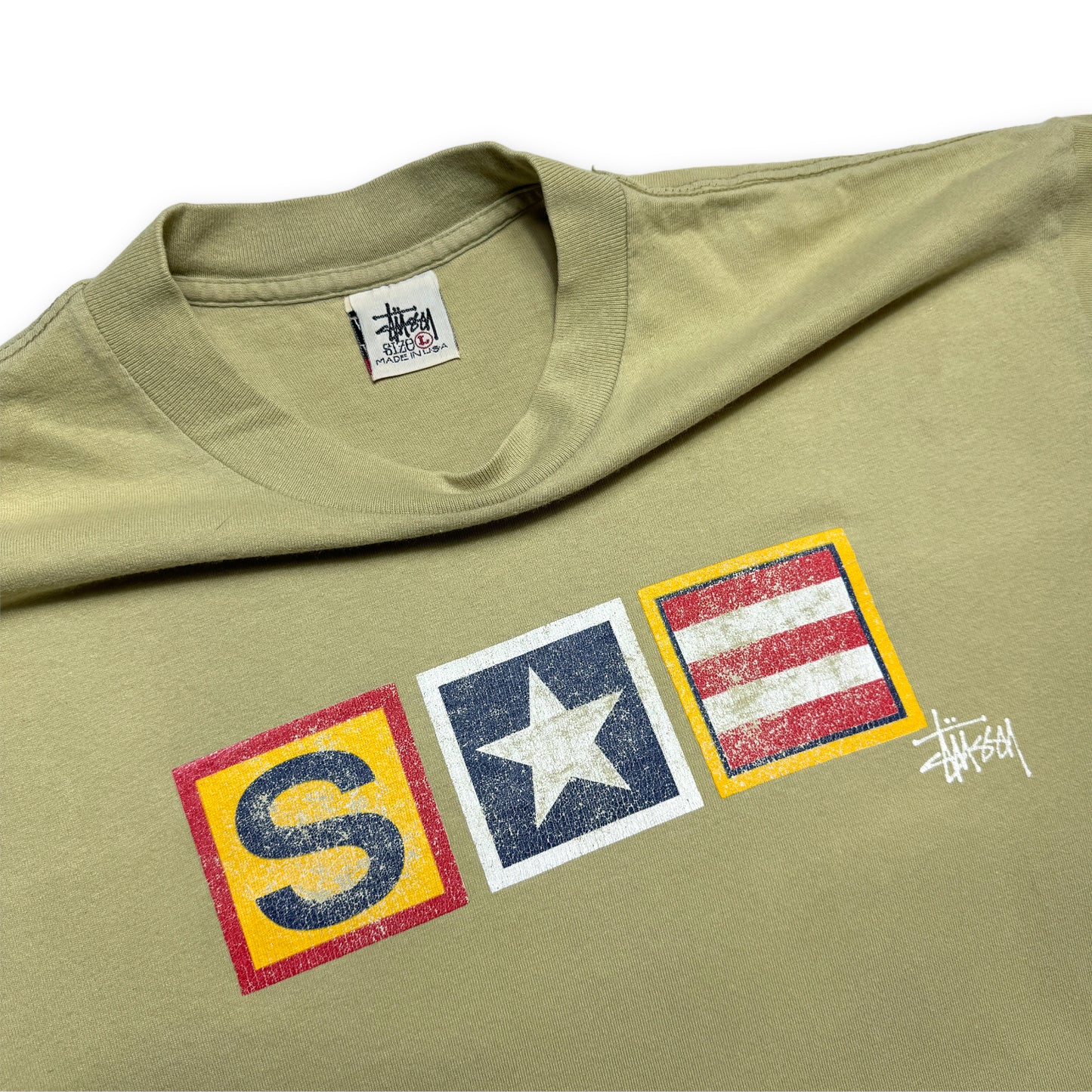 Tee-shirt Stüssy de la fin des années 1990
