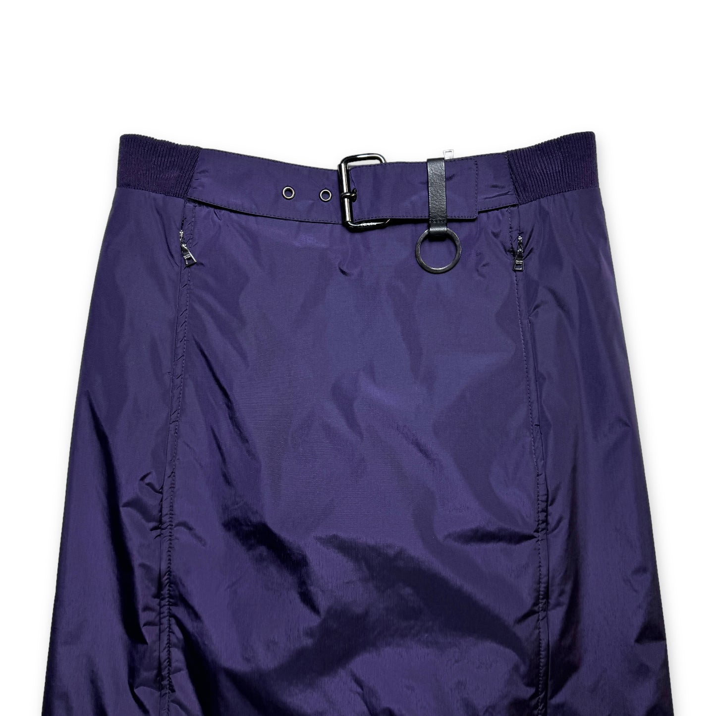 Jupe en nylon violet minuit Prada Sport - WMNS 6-8