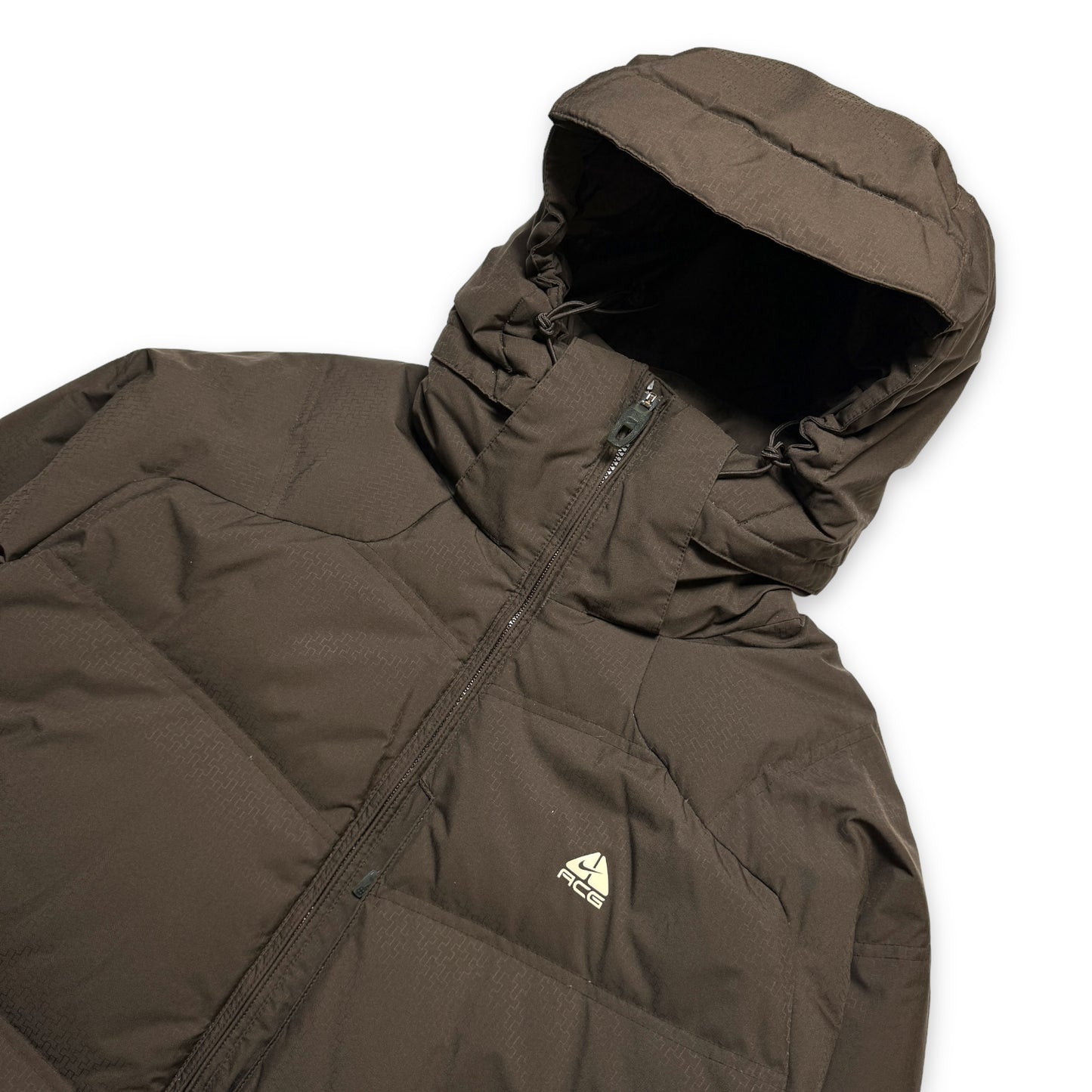 Nike ACG Chocolate Brown Puffer Jacket - Extra Large
