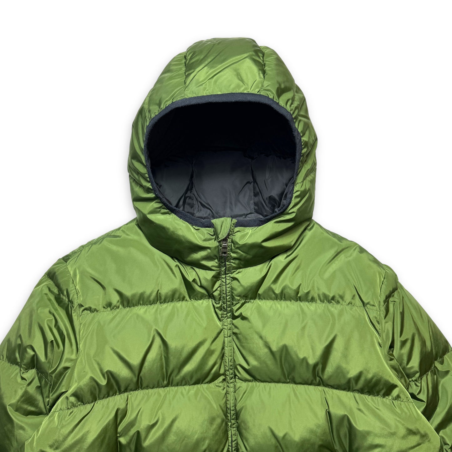 Prada Linea Rossa Doudoune en nylon vert vif - Extra Large