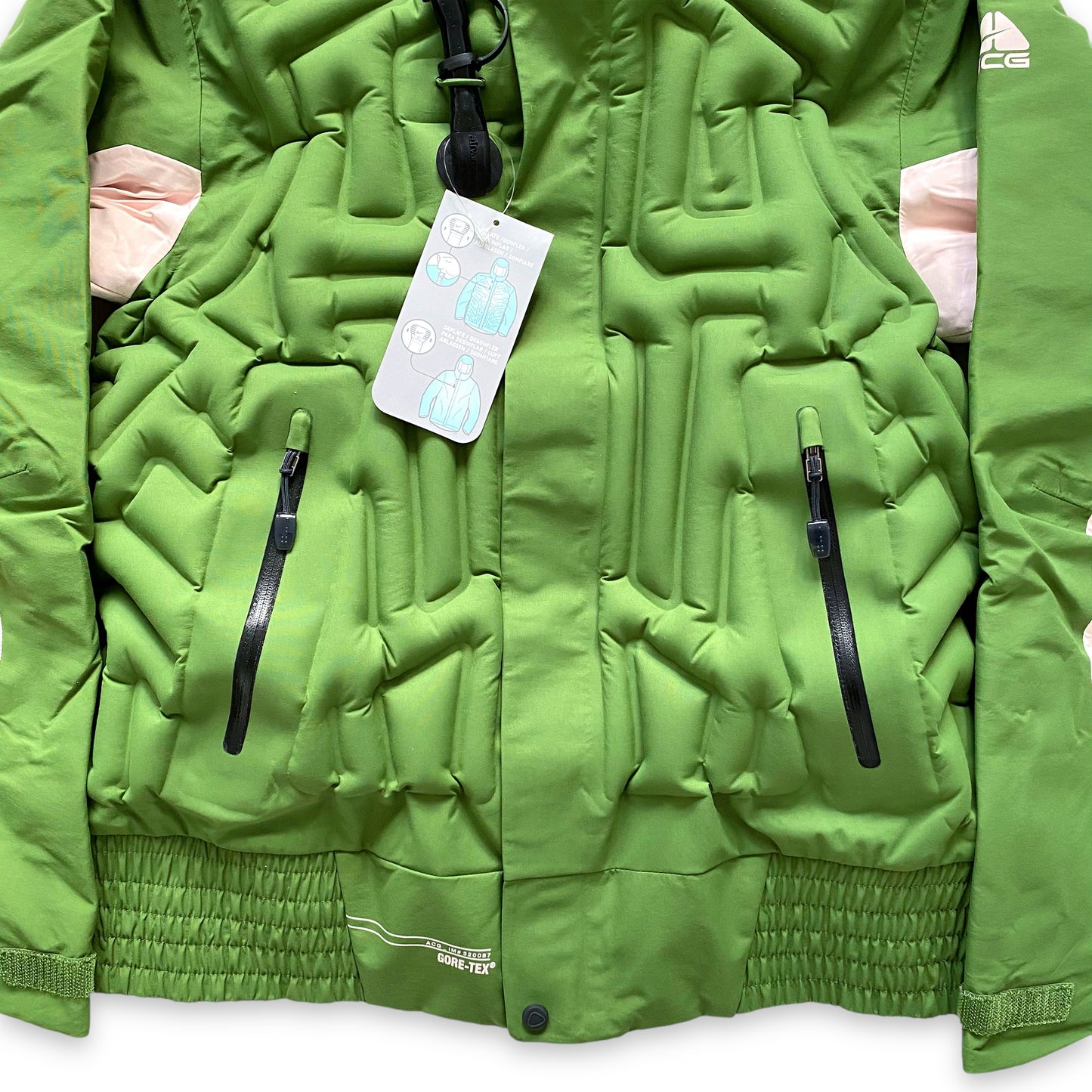 Nike ACG Green Gore-tex Inflatable Jacket Fall 08’ - Multiple Sizes