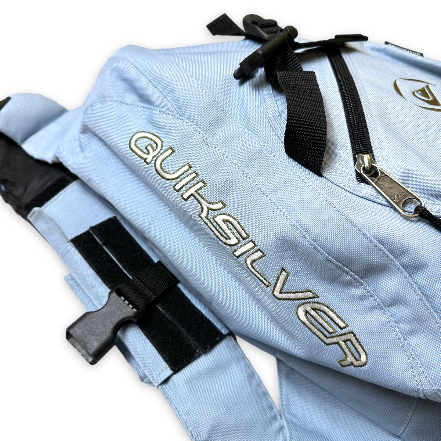 Quiksilver Baby Blue Tri-Harness Cross Body Bag