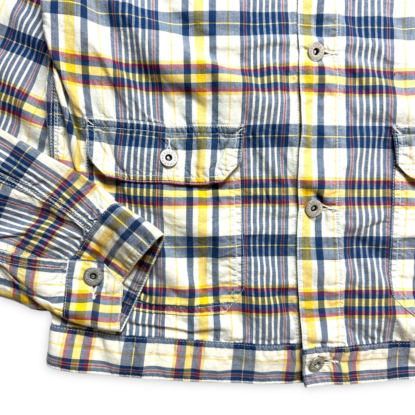 Veste à carreaux Stüssy du début des années 2000 - Moyenne