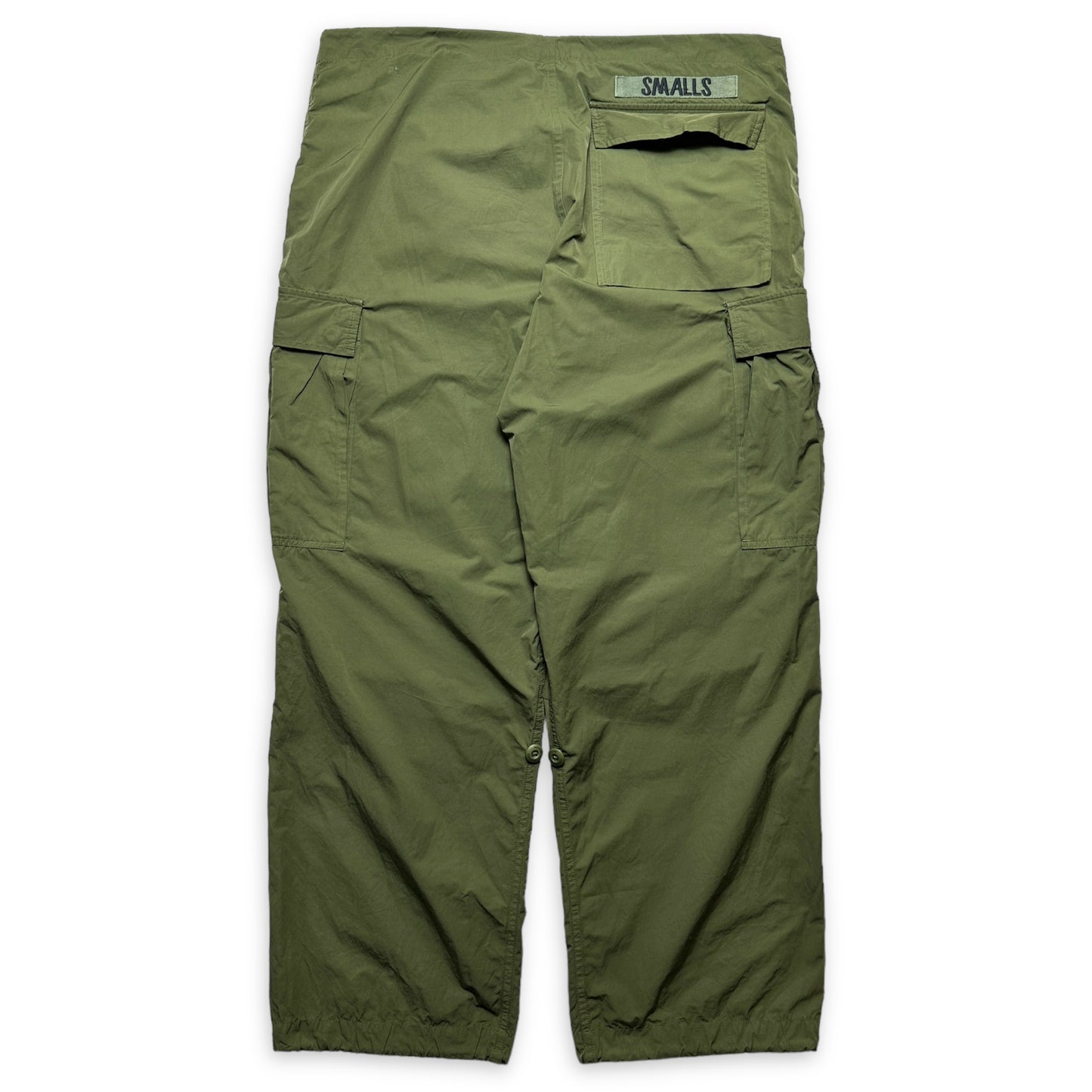 Pantalon cargo ample kaki Maharishi - Grand