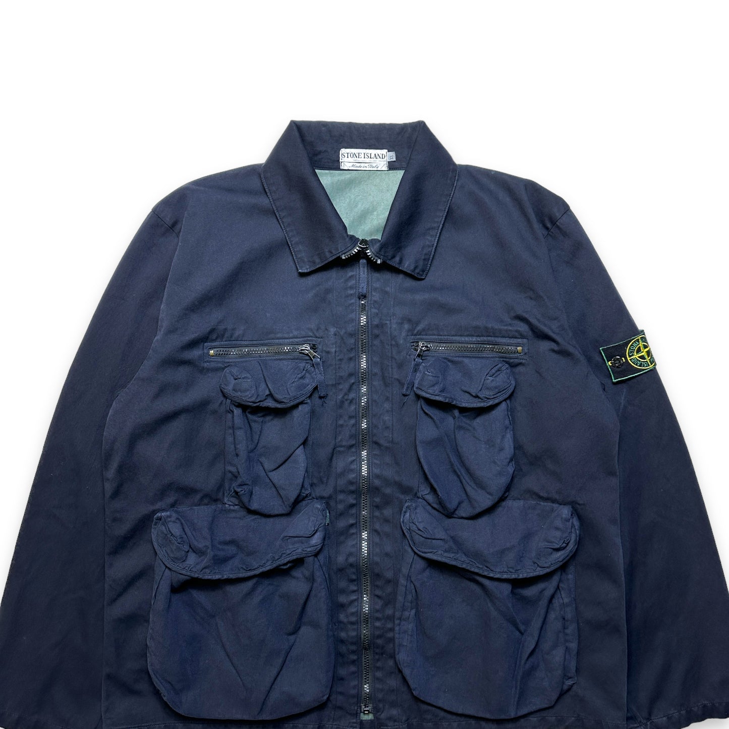 SS95’ Stone Island Midnight Navy Multi Pocket Jacket - Extra Large