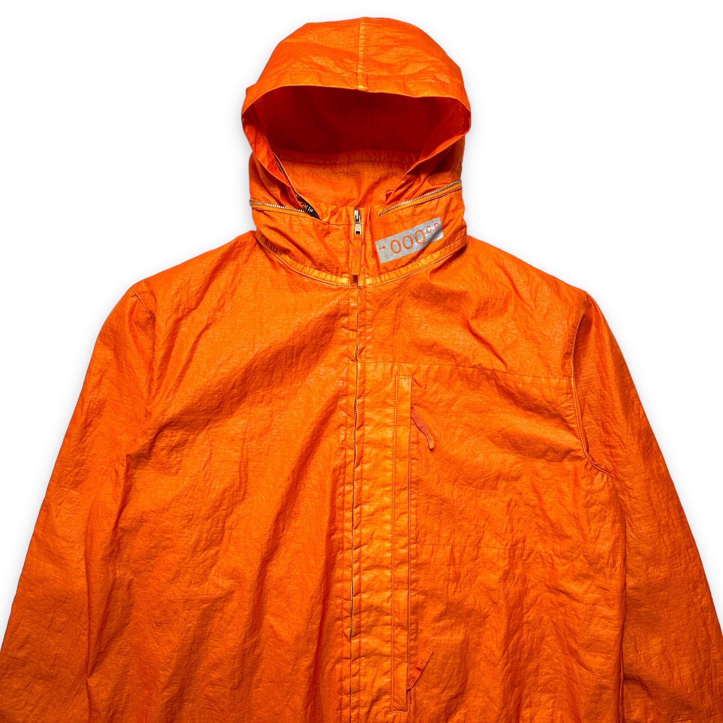 CP Company Millennium Bright Orange Nylon Shimmer Jacket - Extra Large / Extra Extra Large