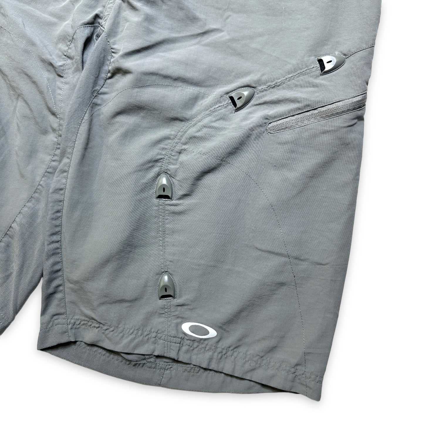 Oakley Grey Technical Ventilated Shorts - Extra Large
