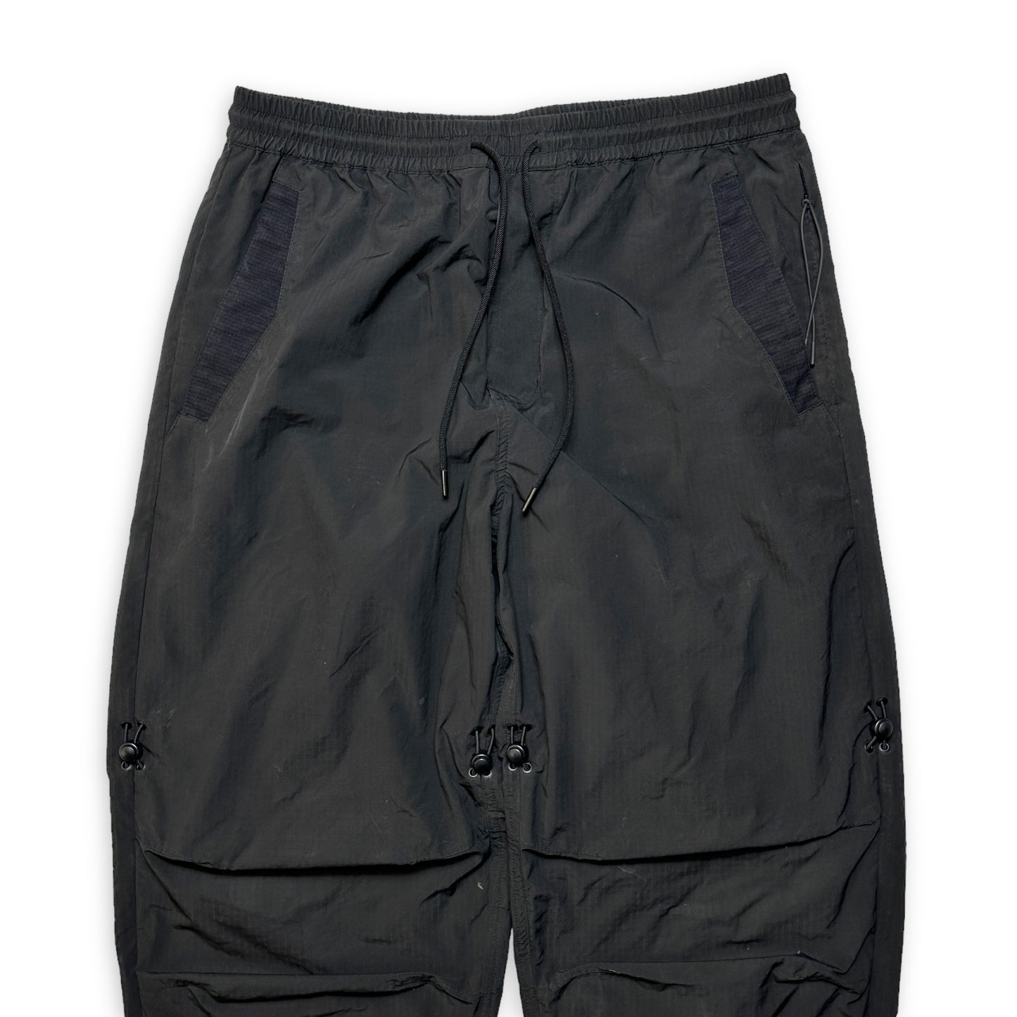 SS21' Maharishi Jet Black Ripstop Nylon Snopants - Petit