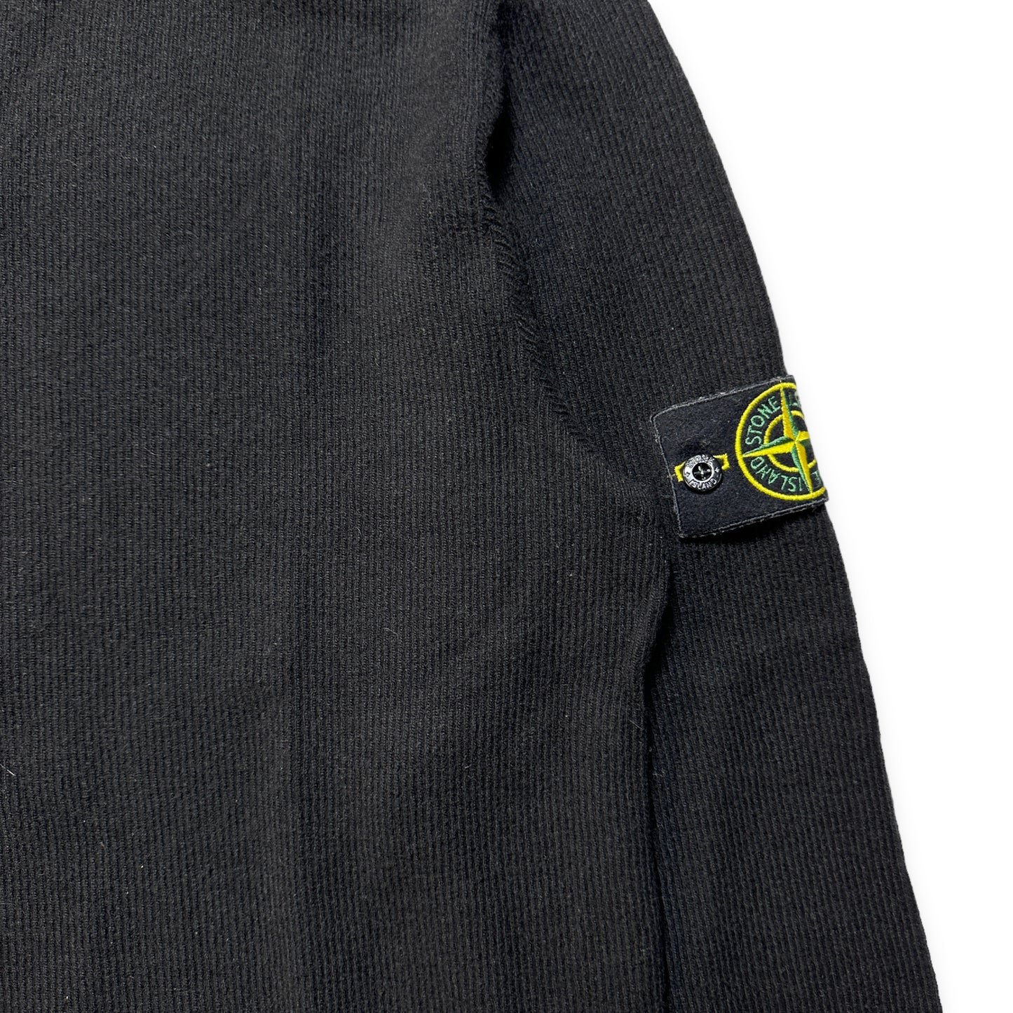 AW01' Col roulé en coton côtelé Stone Island - Grand