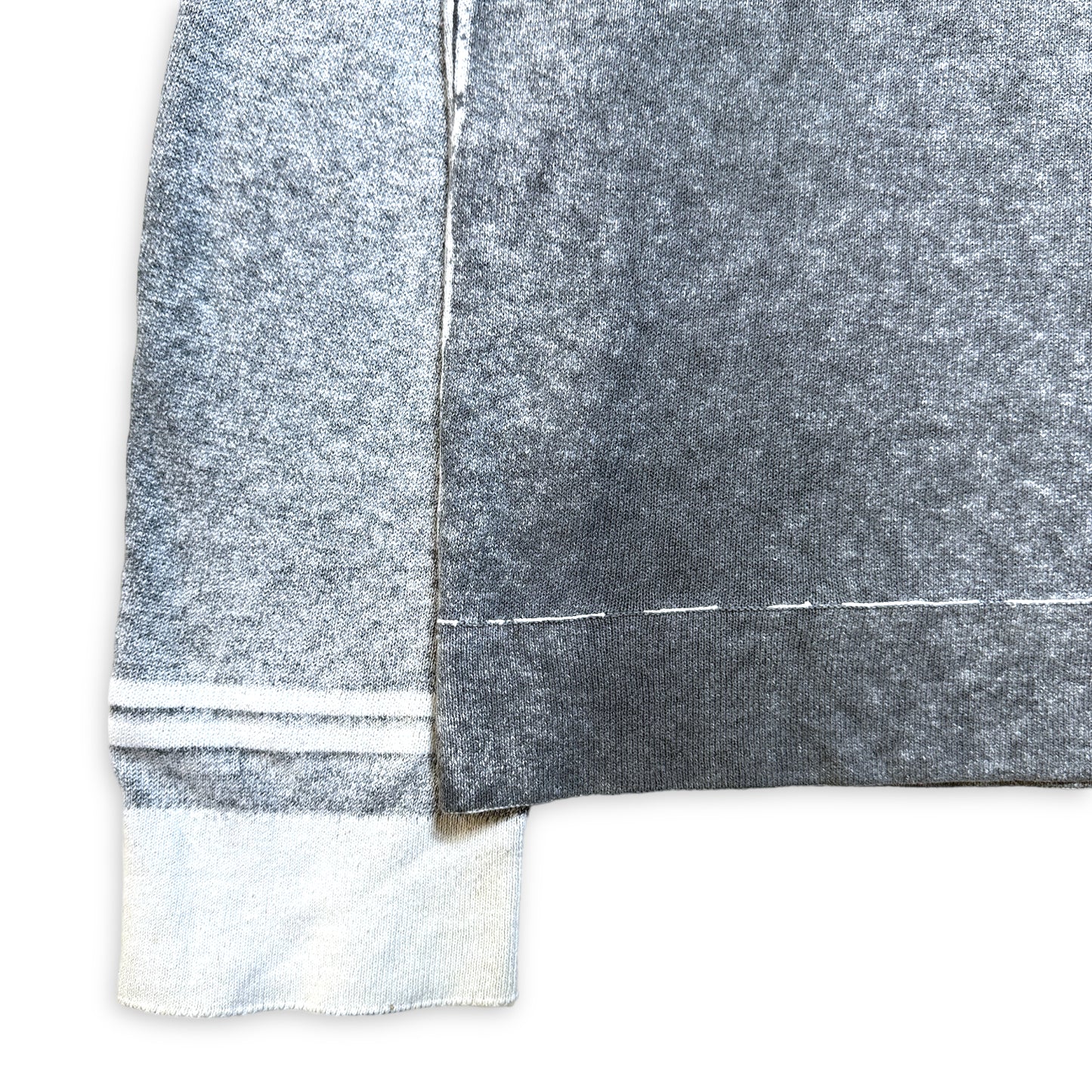 Stone Island Quart Zip Gris Délavé - Moyen / Grand