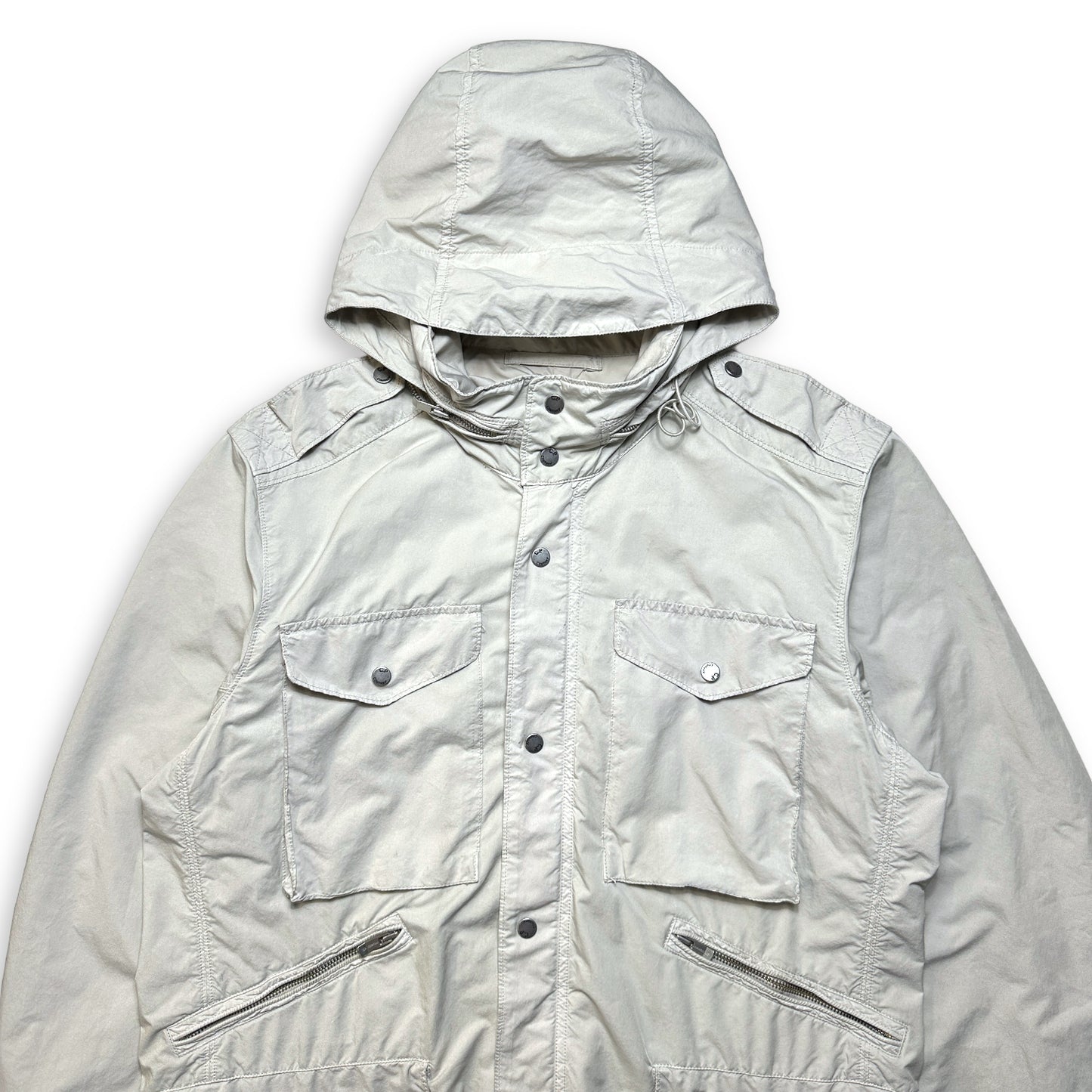 CP Company Off White Multi Pocket Watch Viewer Jacket - Large