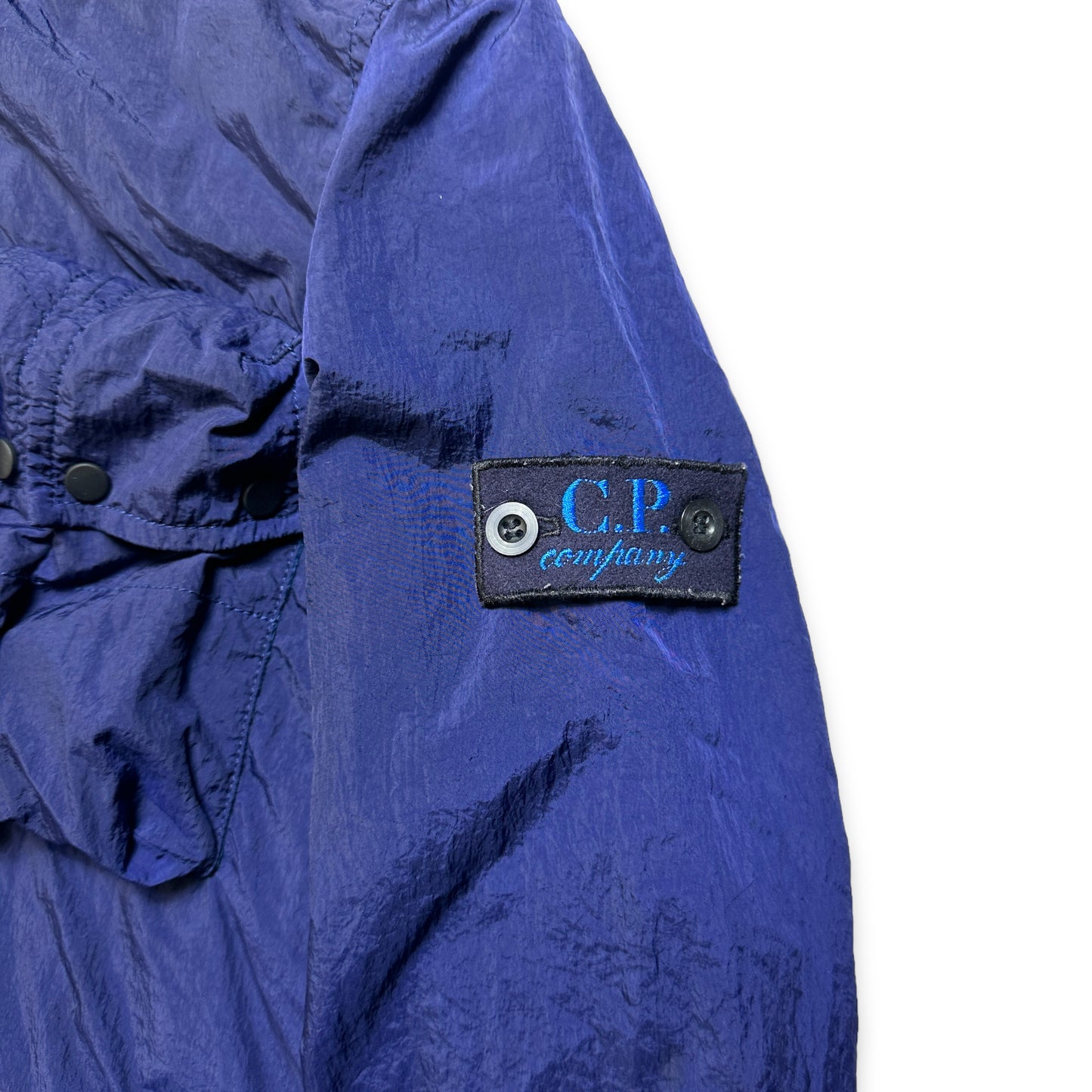 Veste de lunettes CP Company Multi Pocket Deep Royal Blue/Navy du début des années 2000 - Extra Small / Small
