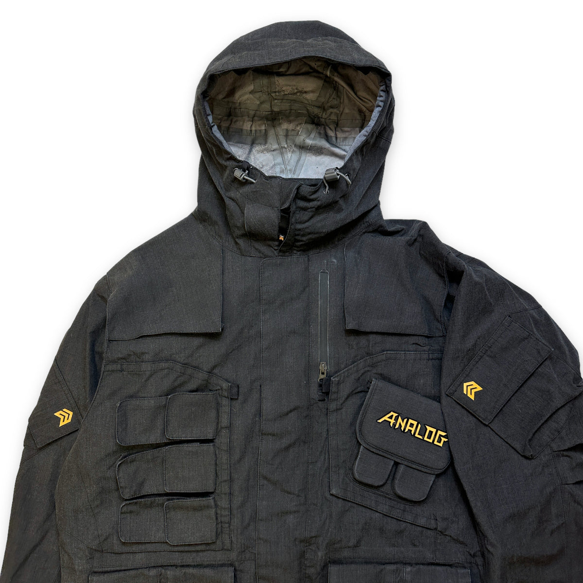 2005 Burton Analog Multi Pocket Black Ops Jacket Extra Large