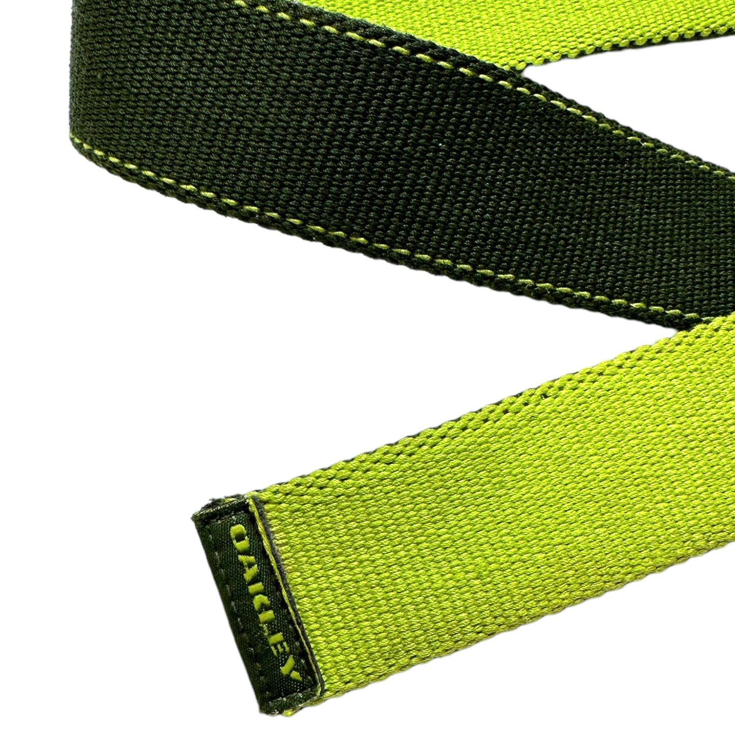 Early 2000's Oakley Khaki/Neon Belt