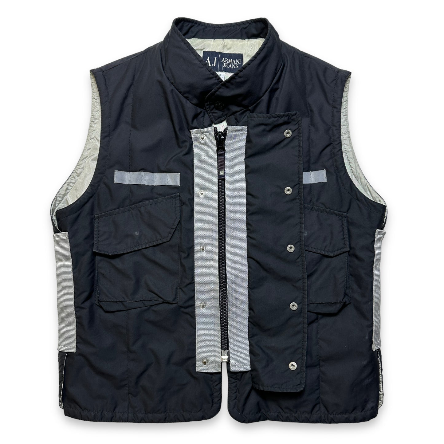 Gilet utilitaire Armani Jeans du début des années 2000 - Moyen