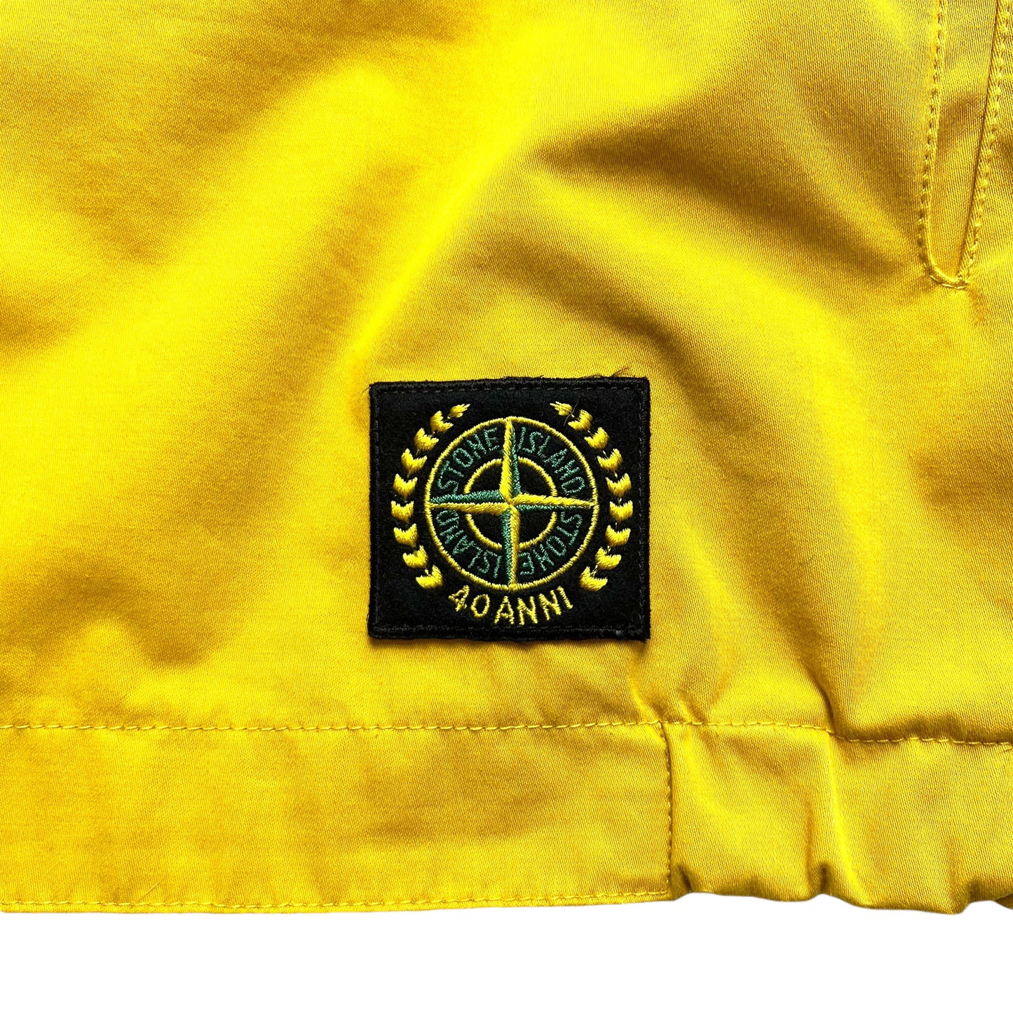 Stone Island Marina 40th Anniversary Sunflower Yellow Smock - Medium