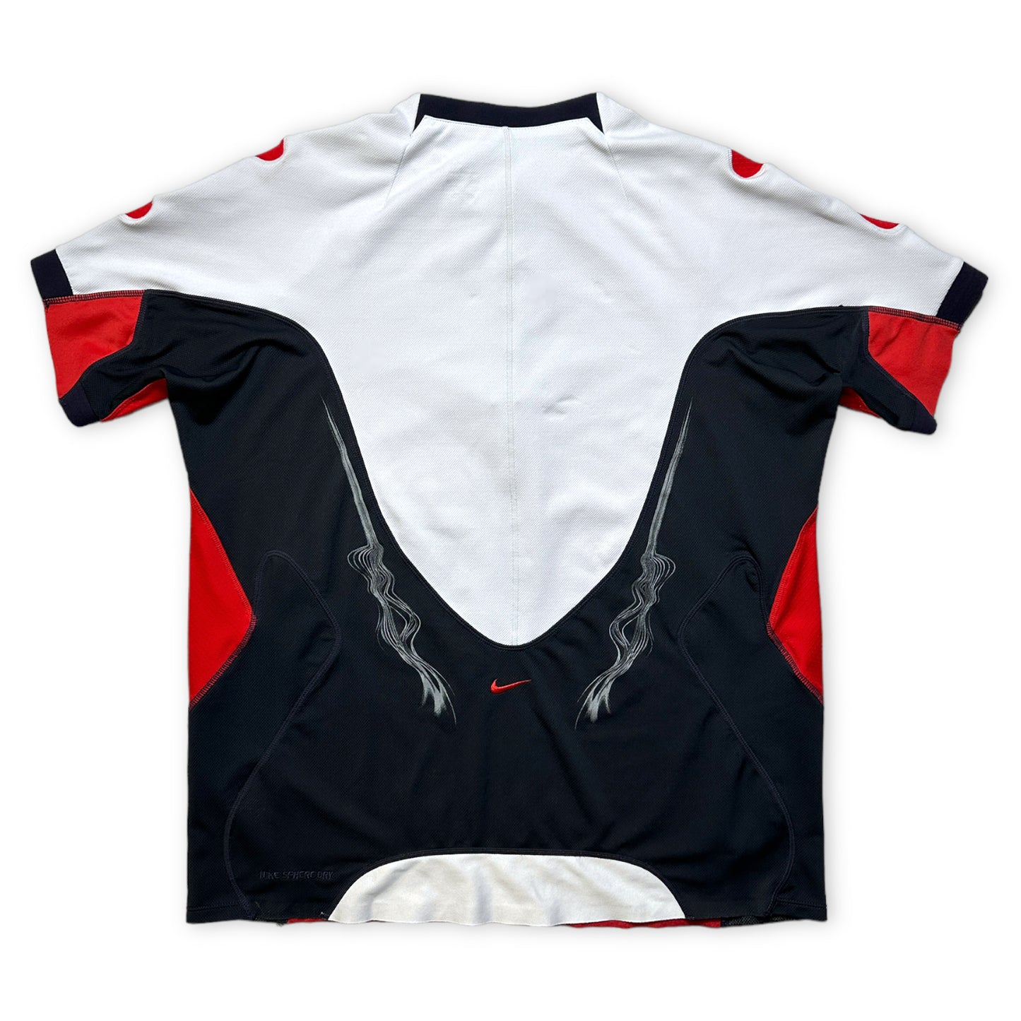 Early 2000's Nike Panelled Active Wear Tee - Large / Extra Large