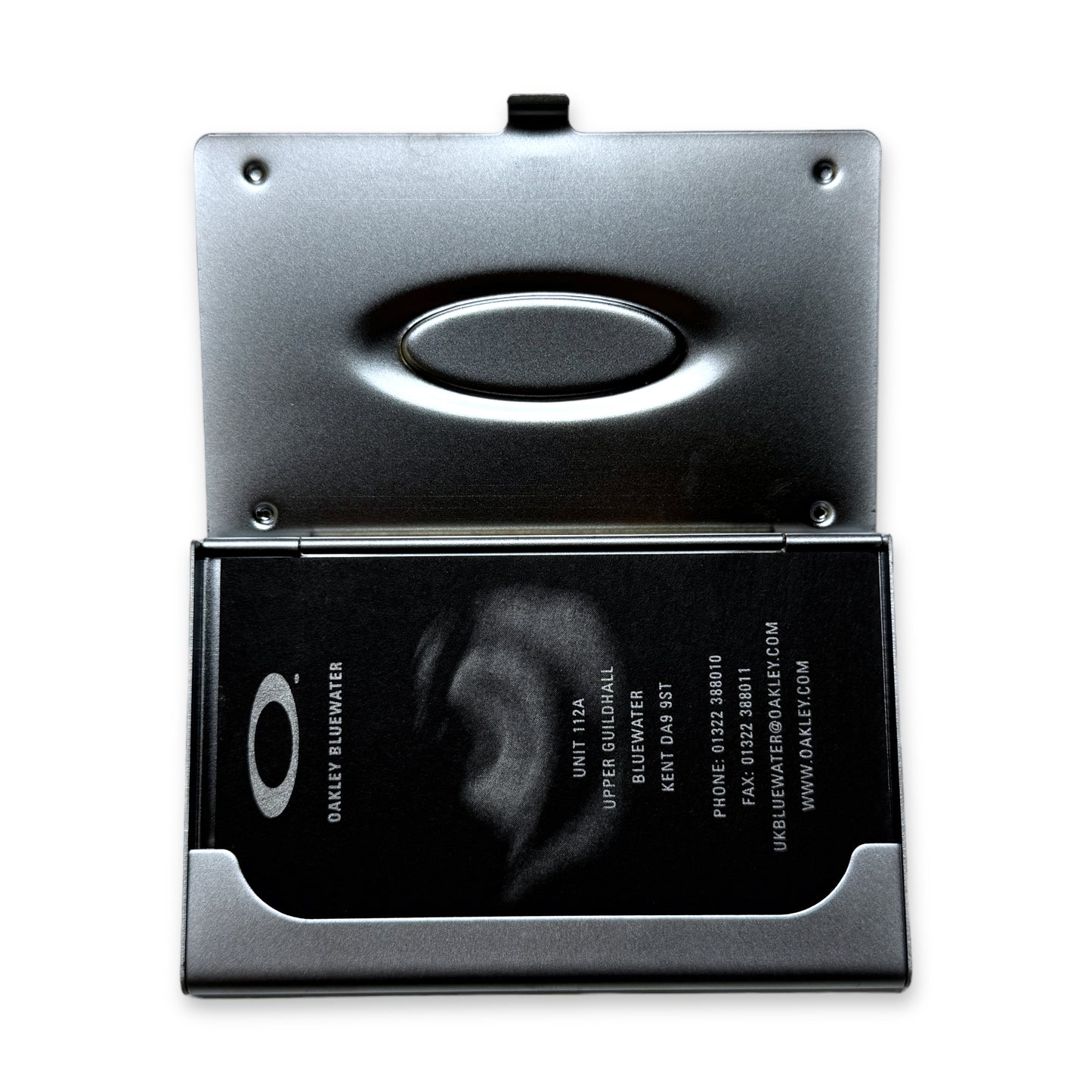 Early 2000's Oakley Metal Card Holder