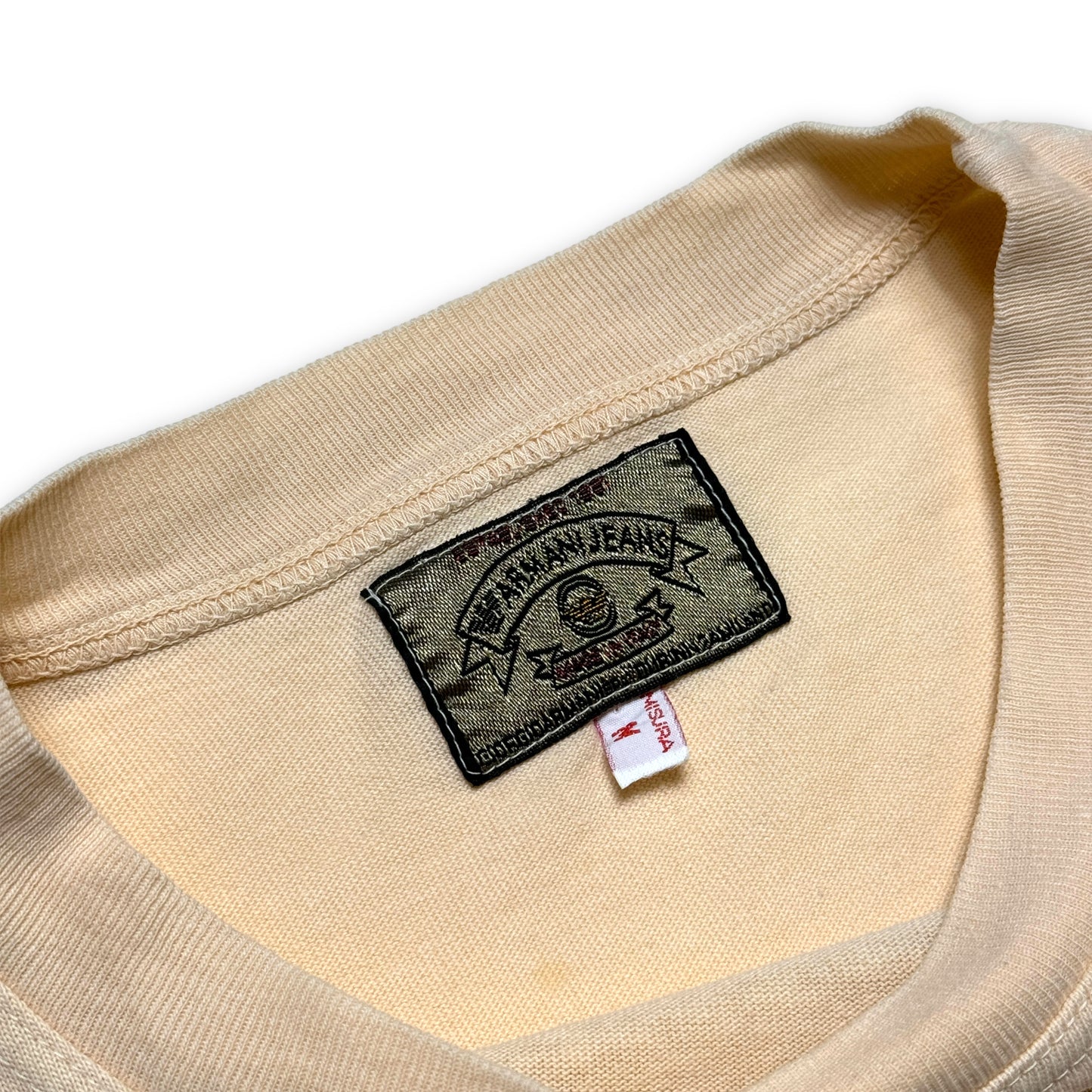 Armani Jeans Staff Tee de la fin des années 1990 - Moyen / Grand