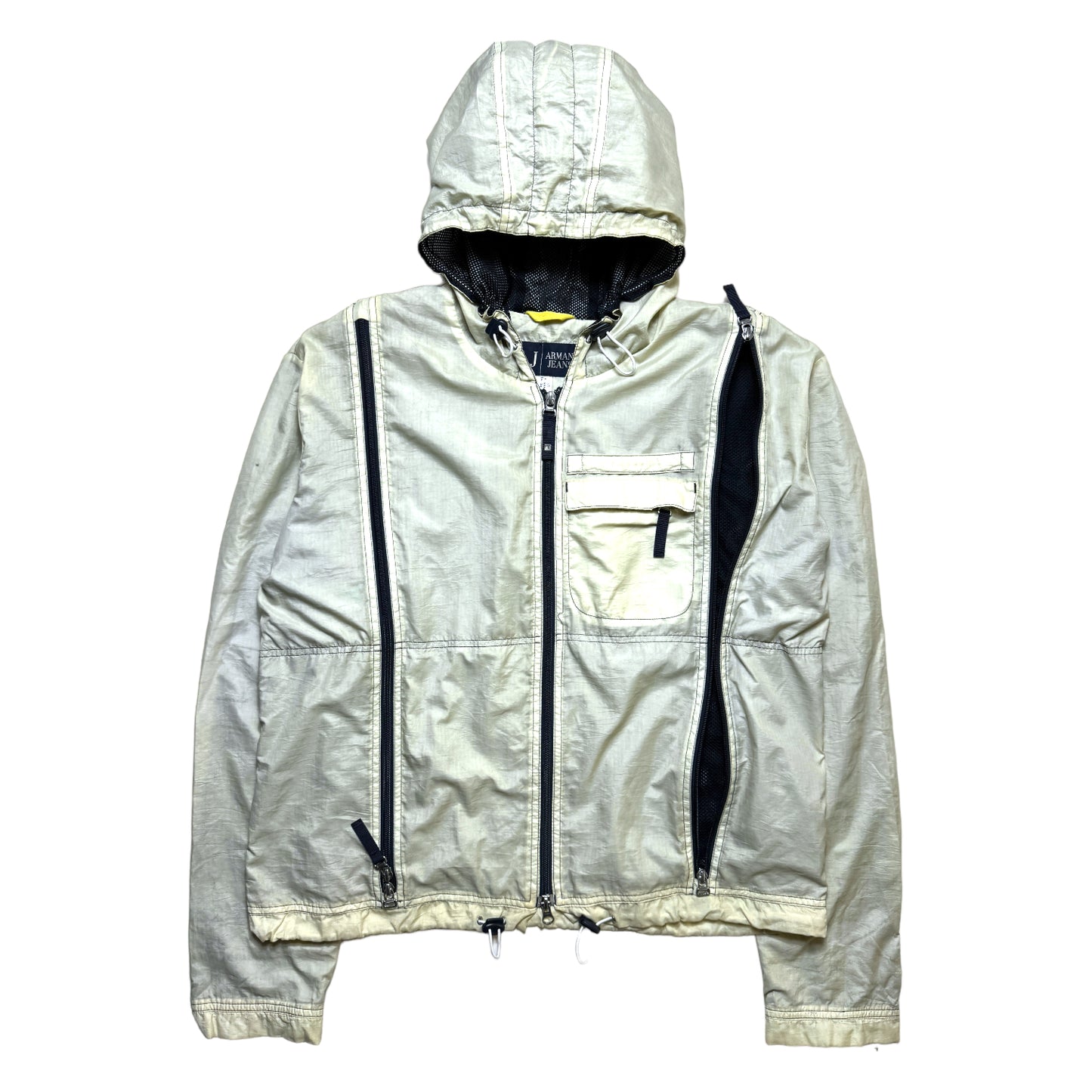 Armani Jeans Veste à compartiment zippé vertical - Moyen / Grand