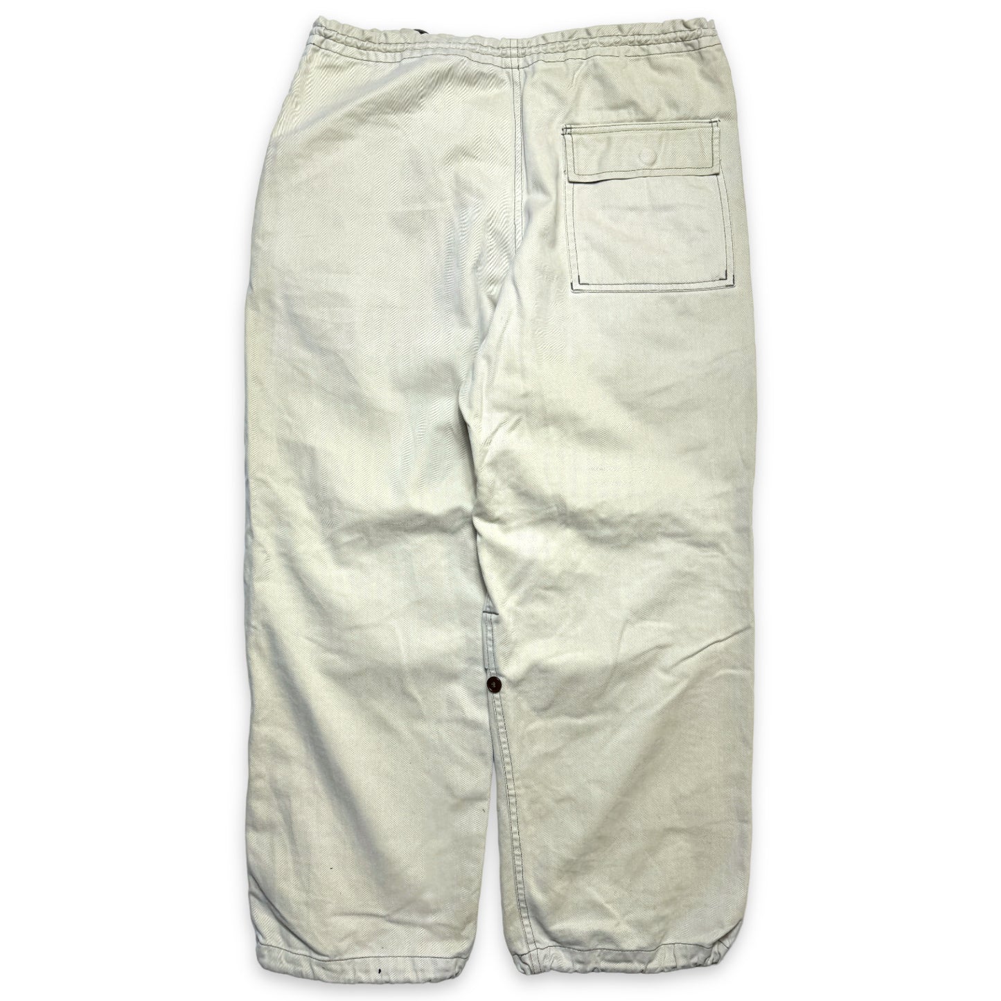 Maharishi Off White Baggy Fit Snopant - Petit